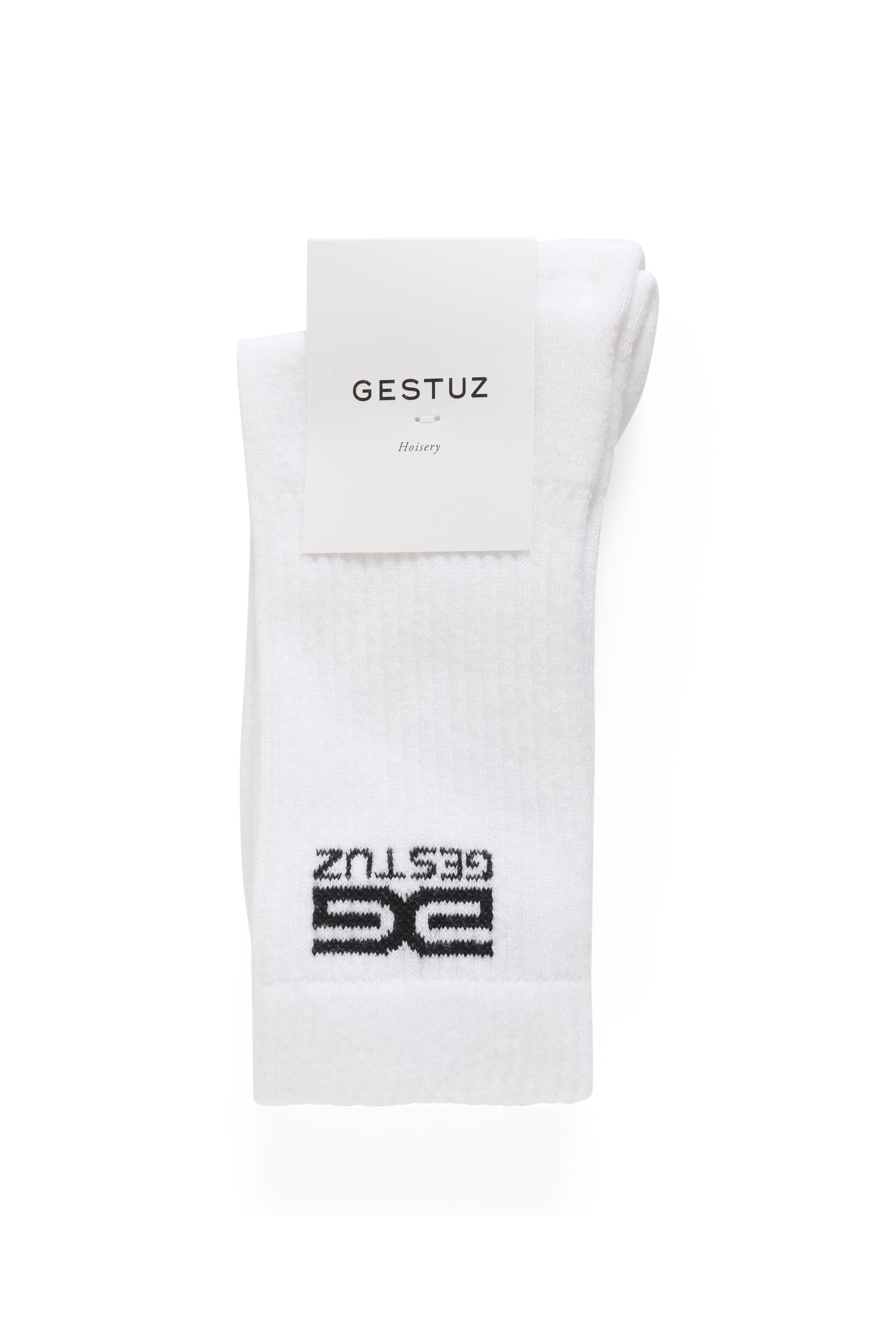 Gestuz Gestuz New Logo Socks - Bright White - RUM Amsterdam