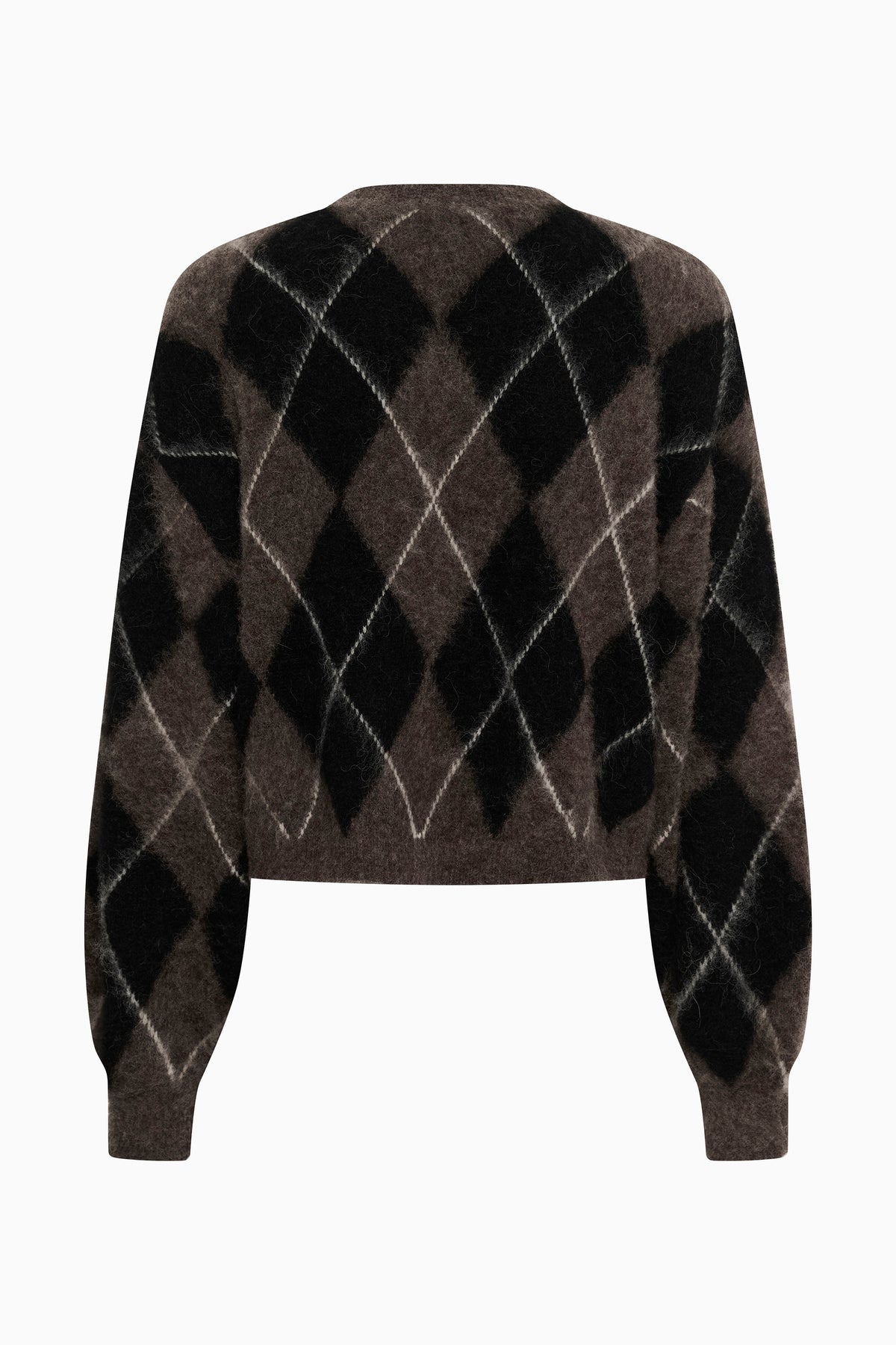 Sida Cardigan - Black/Chestnut