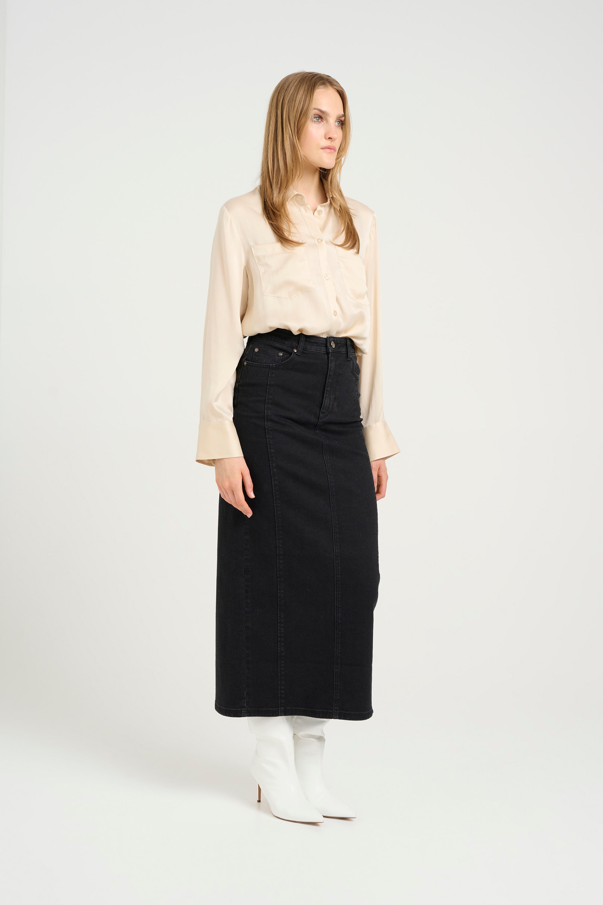 Silke Shirt - Birch