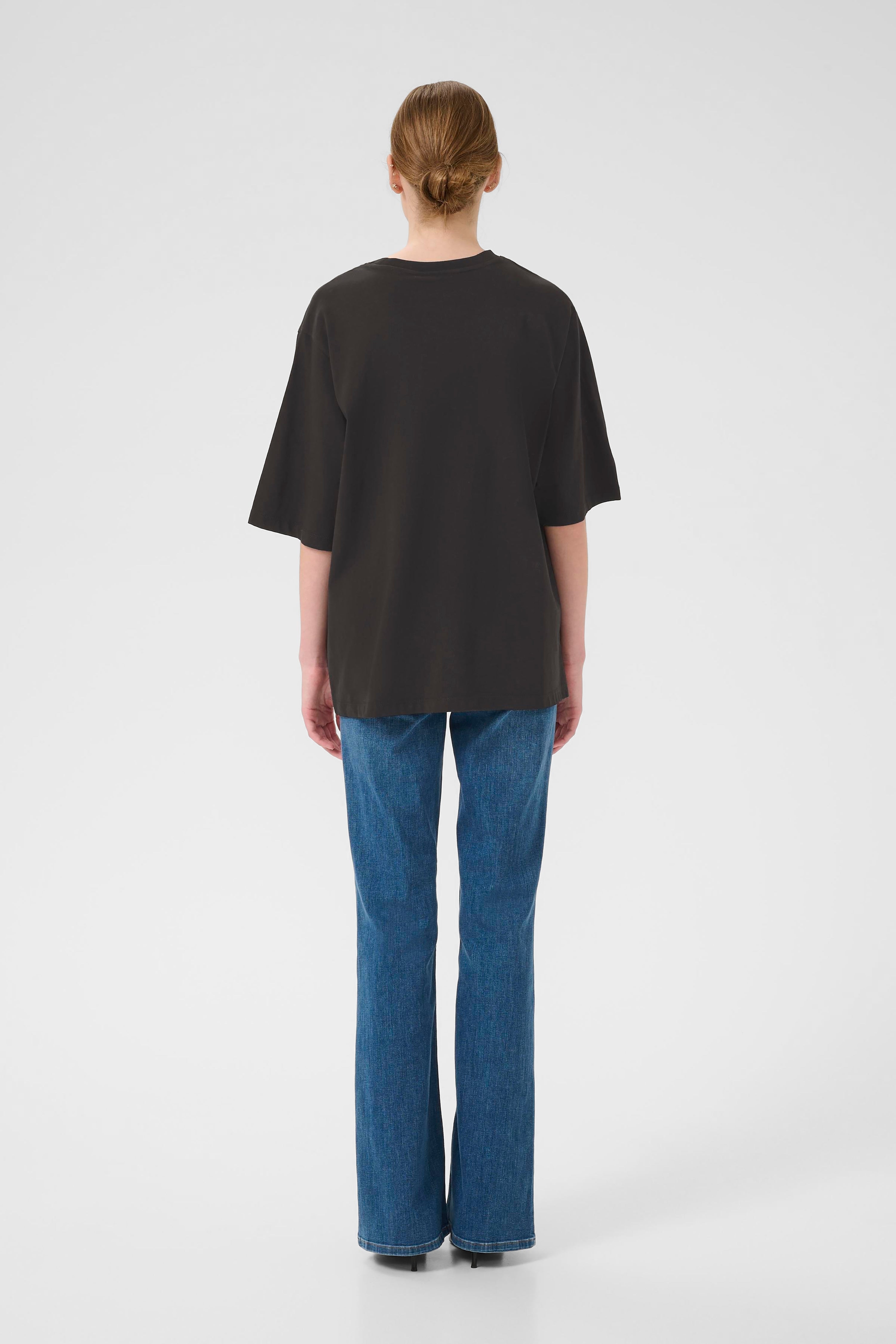 Simma EMB Tee - Black