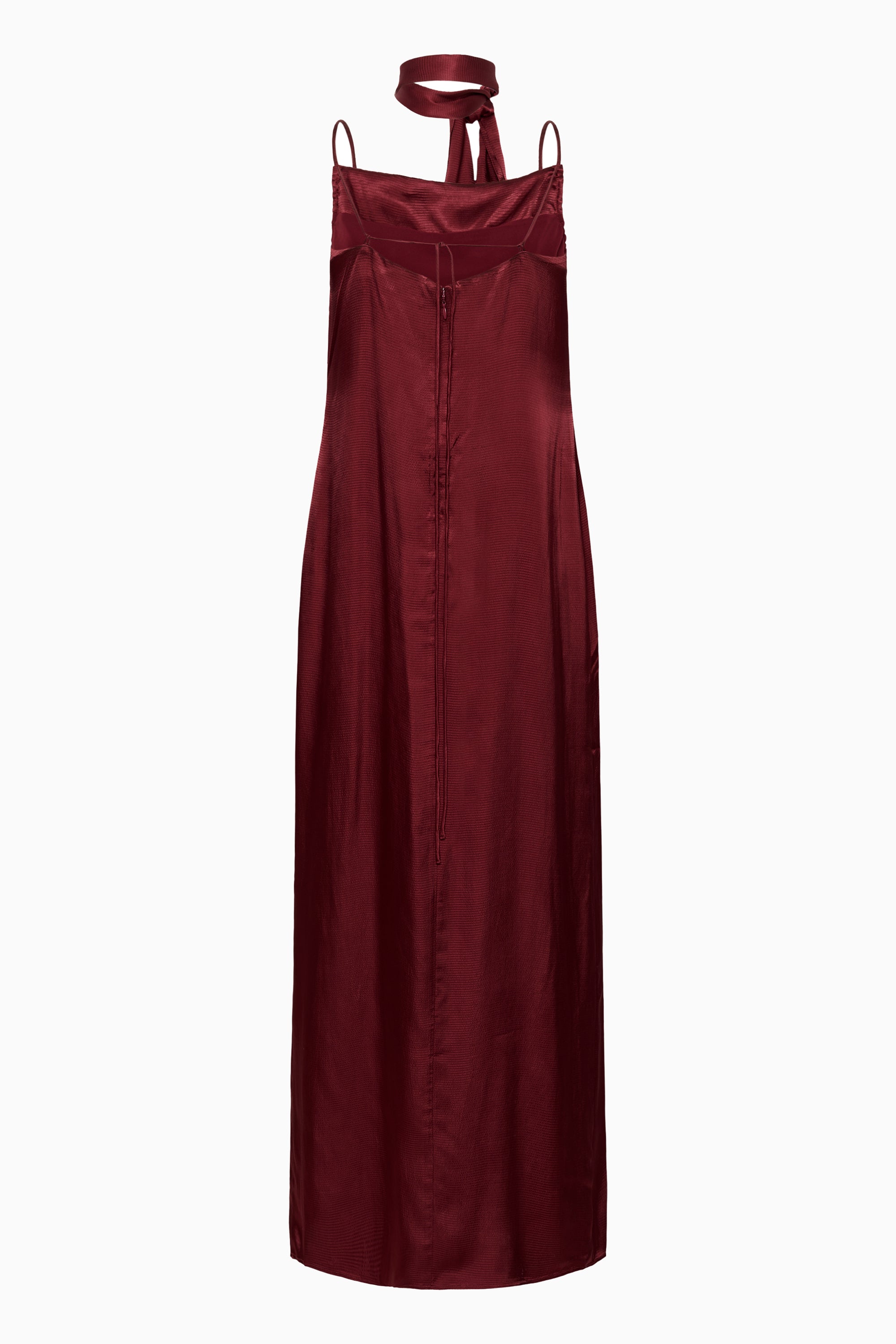Sirwa Long Dress - Cabernet