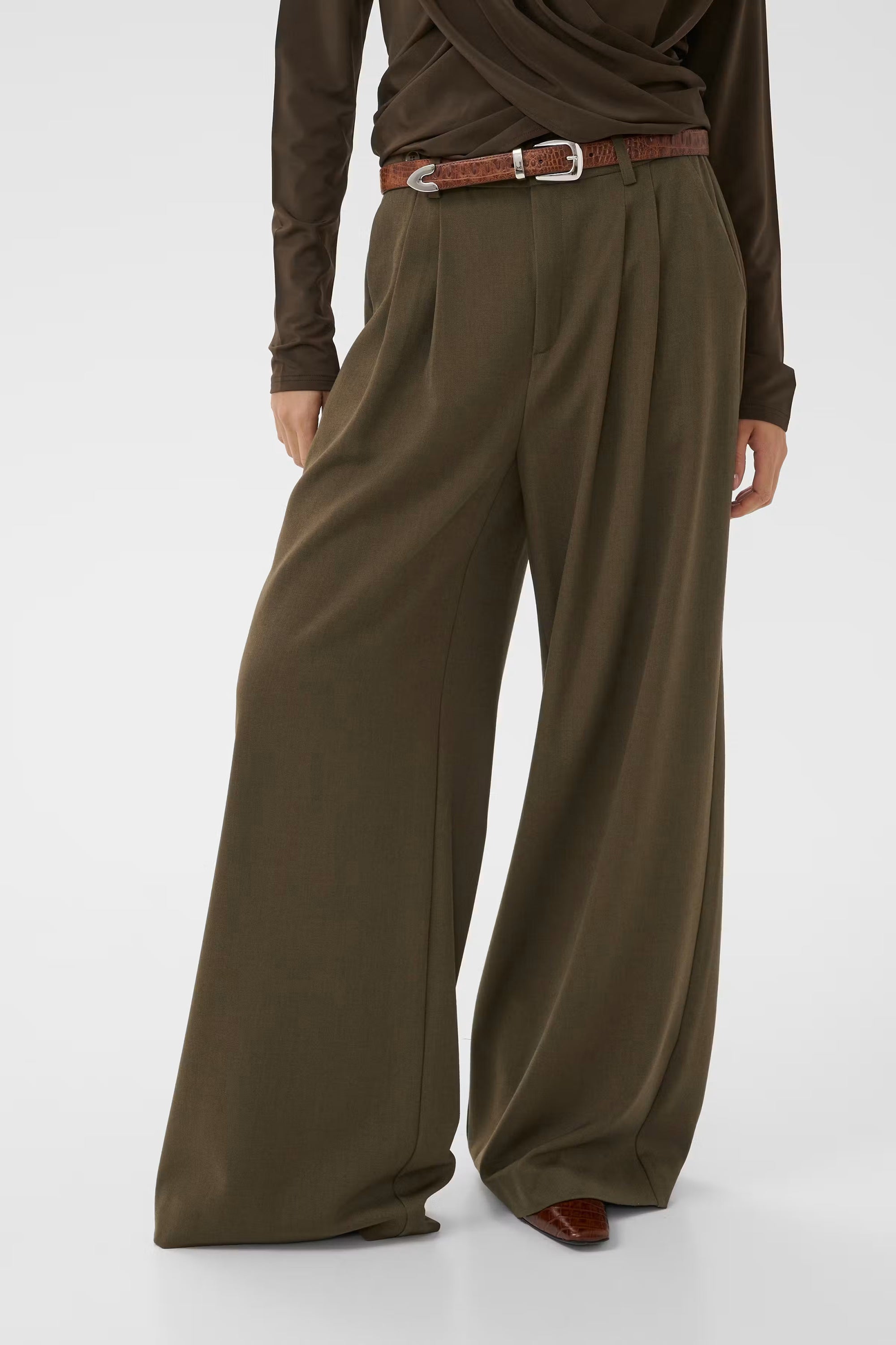 Stacy Pants - Slate Black Melange