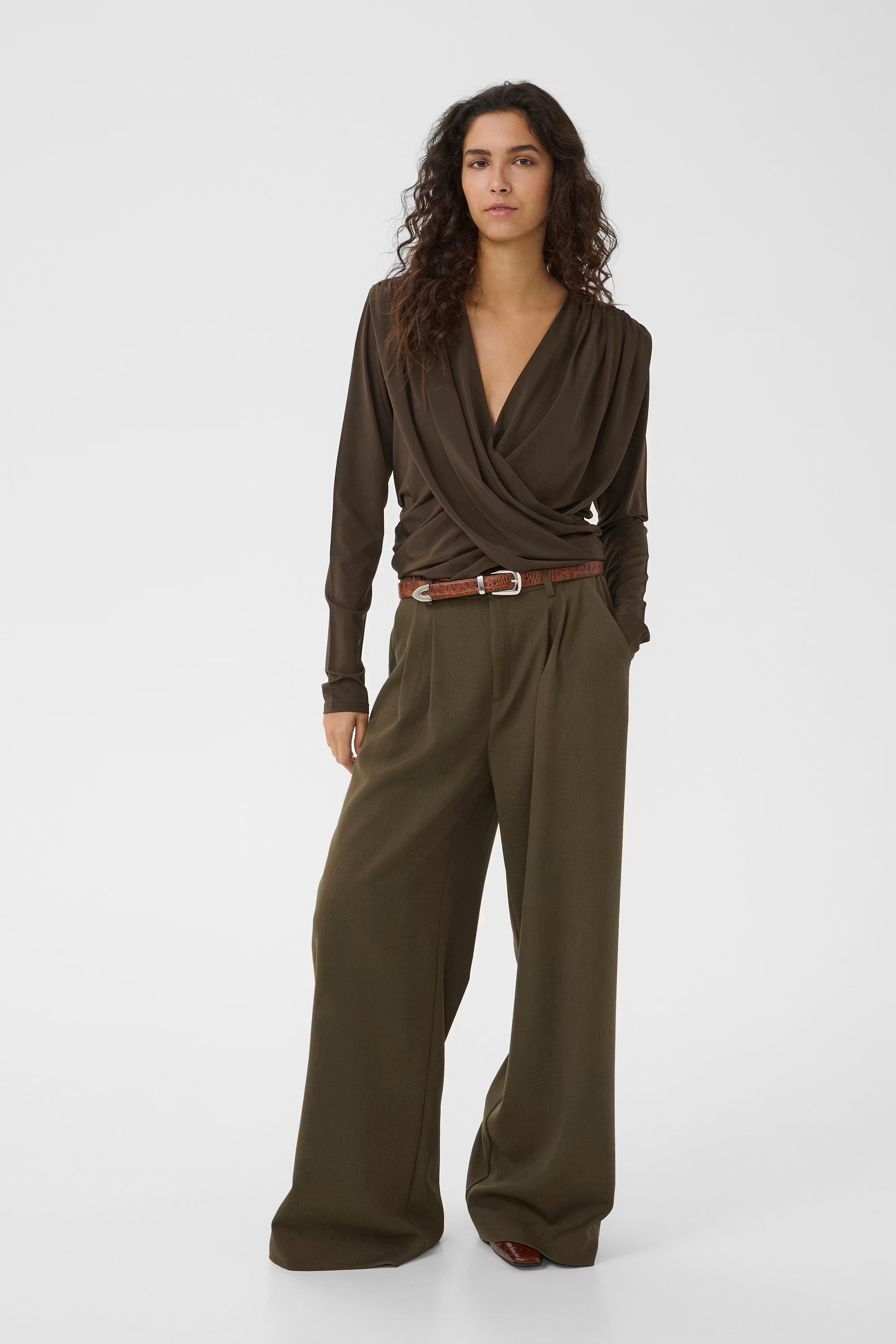 Stacy Pants - Slate Black Melange