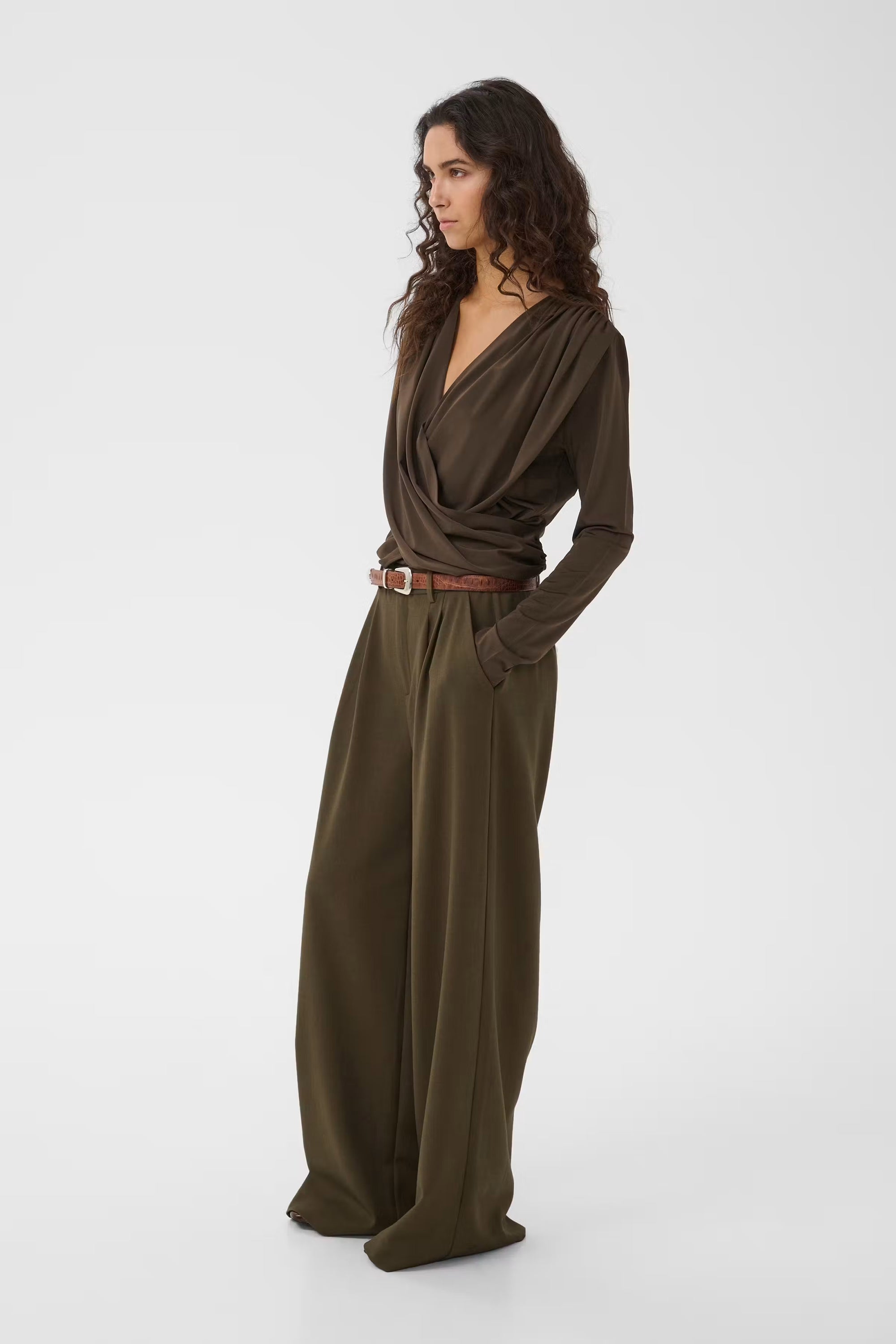 Stacy Pants - Slate Black Melange