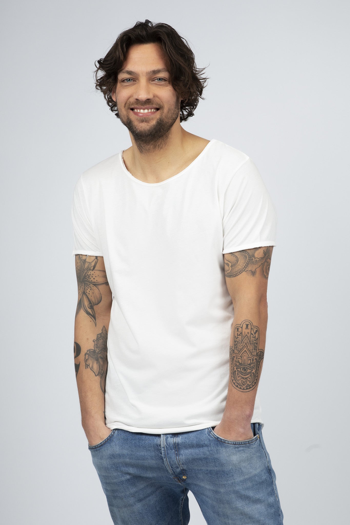 Houston Rocket Basic Rocket Tee - White - RUM Amsterdam