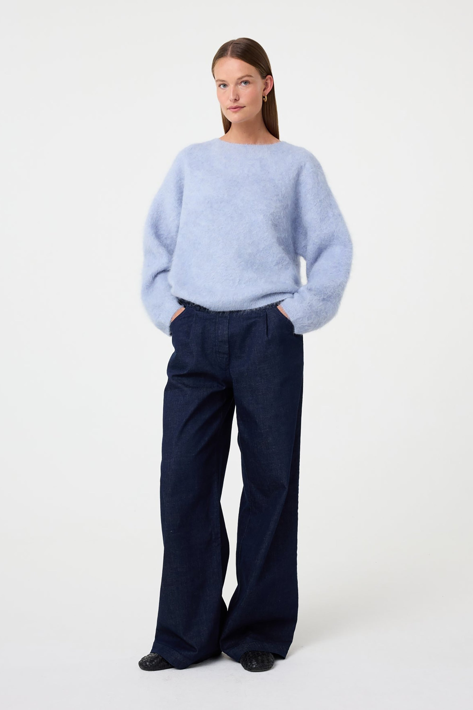 Amalia Pullover - Light Blue