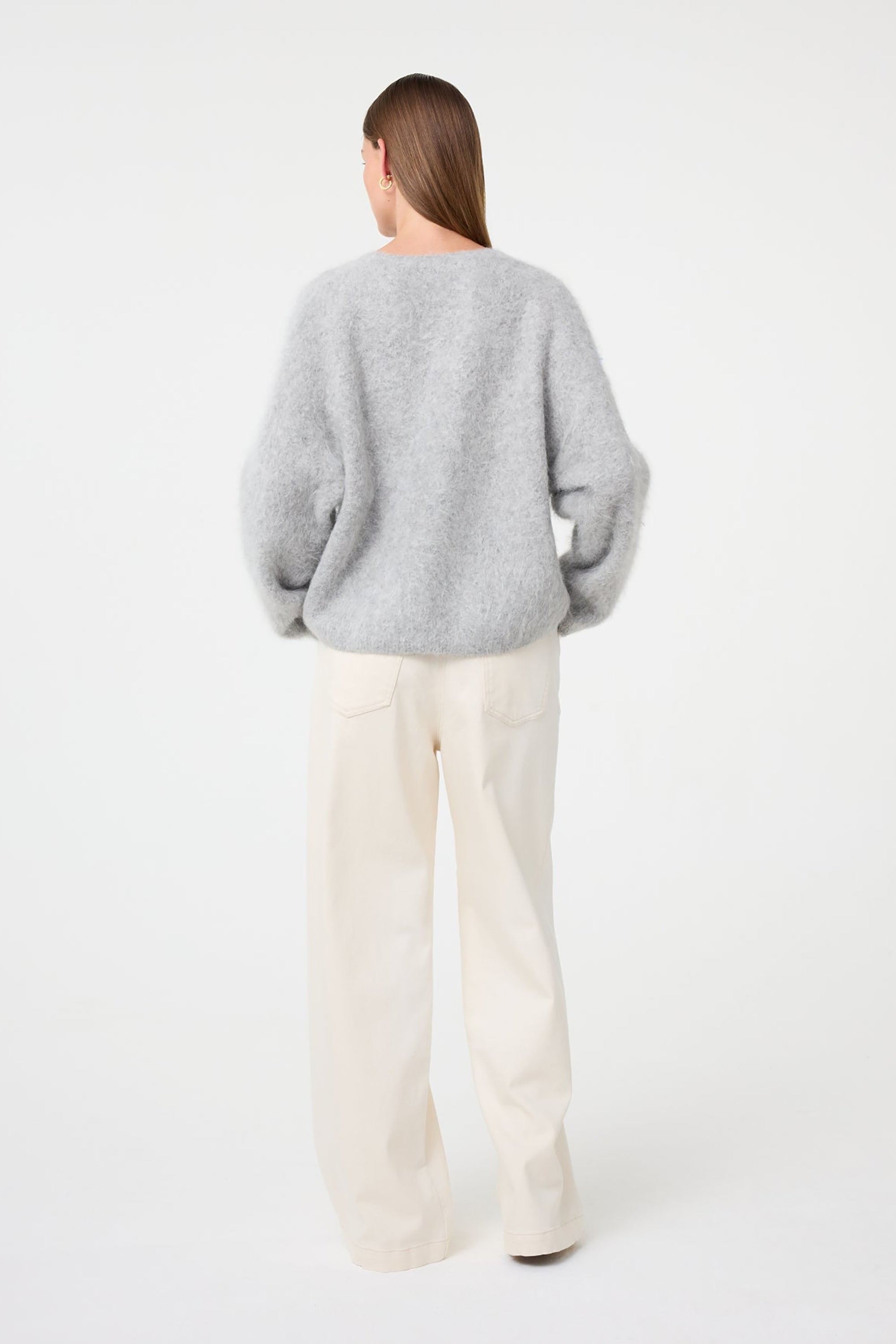 Amalia Pullover - Light Grey