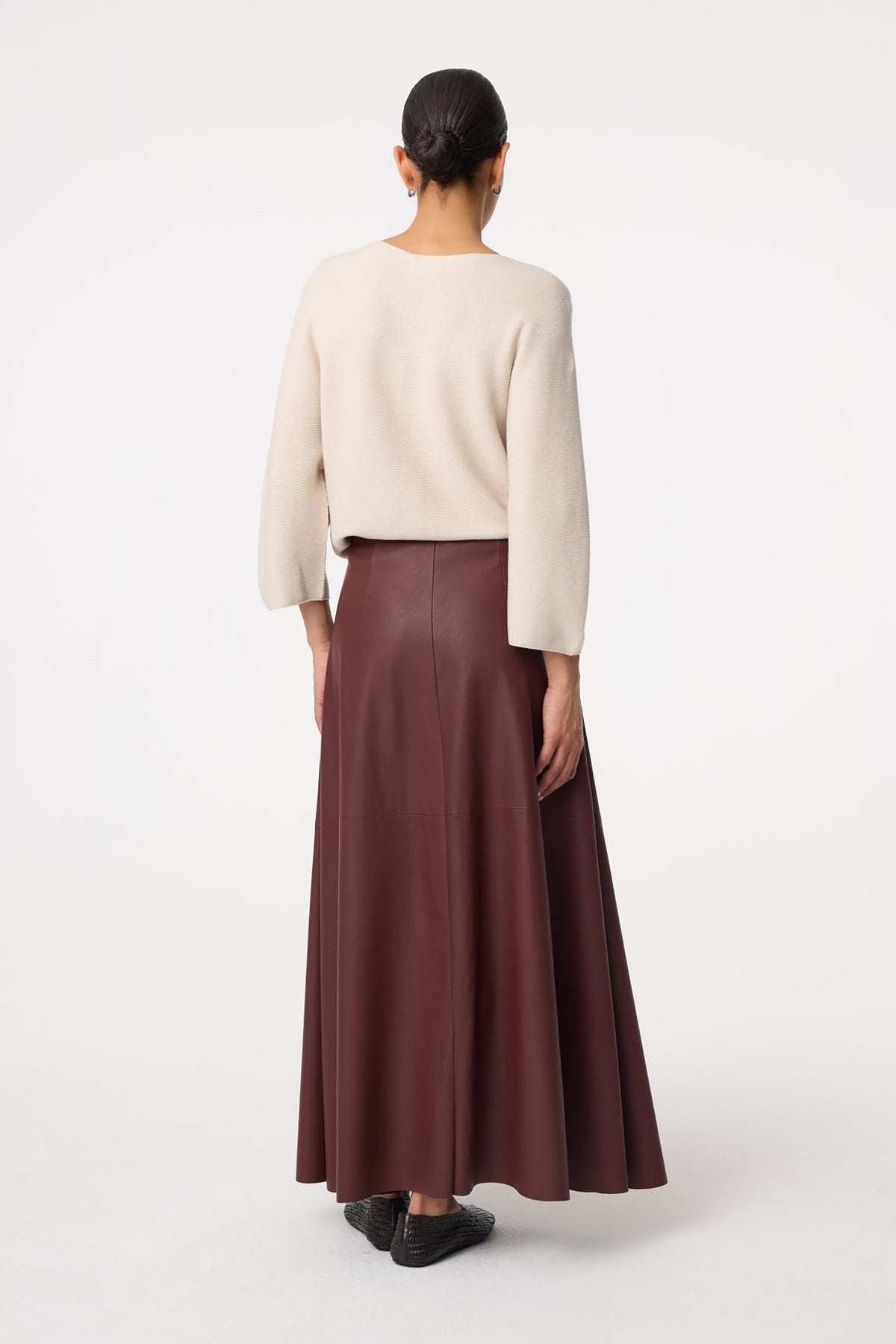 Ayla Skirt - Burgundy