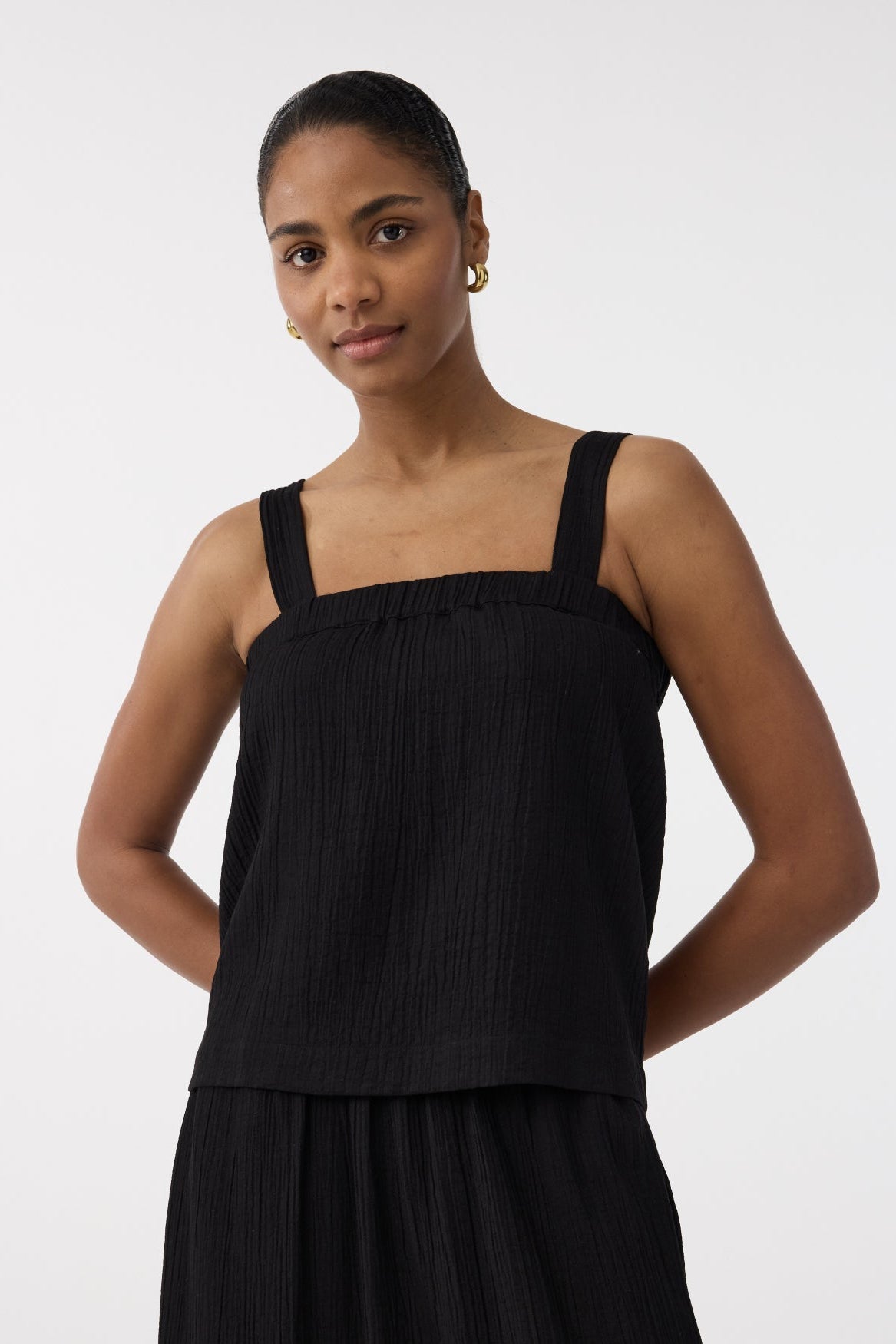 Bodil Top - Black - RUM Amsterdam