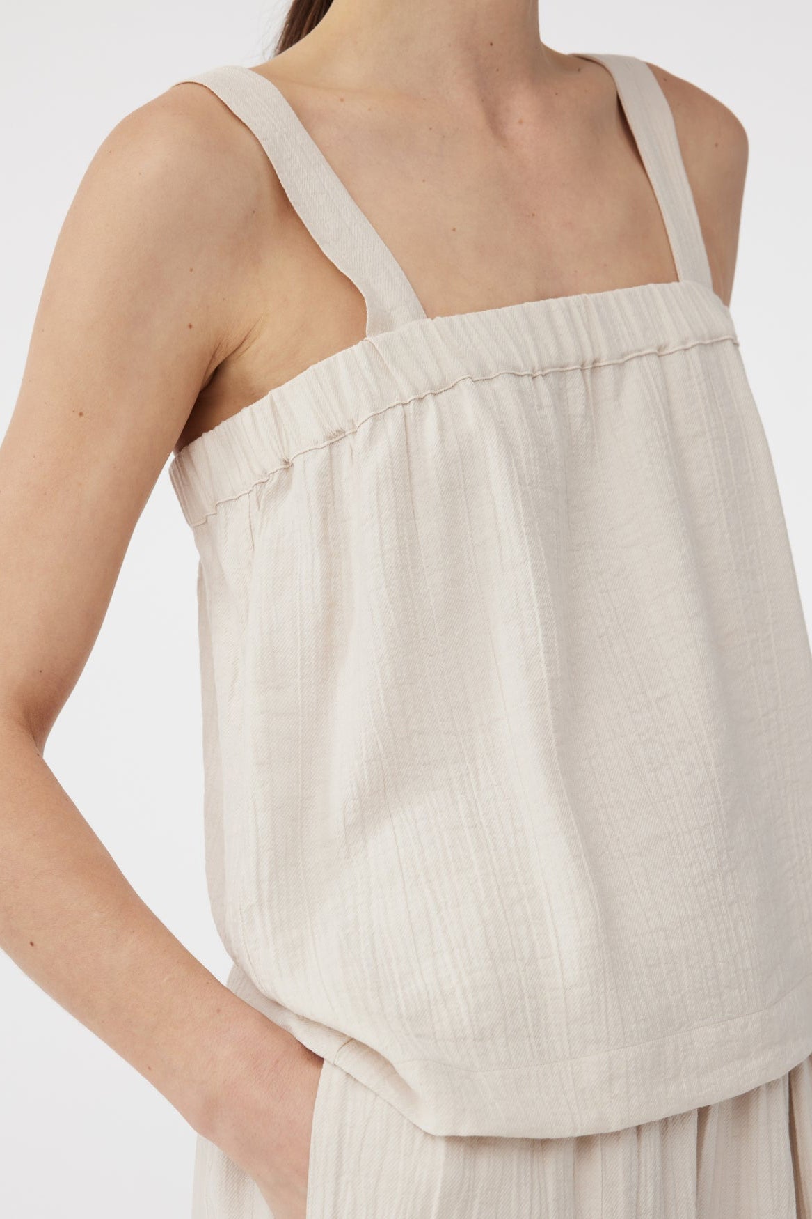 Bodil Top - Creme - RUM Amsterdam
