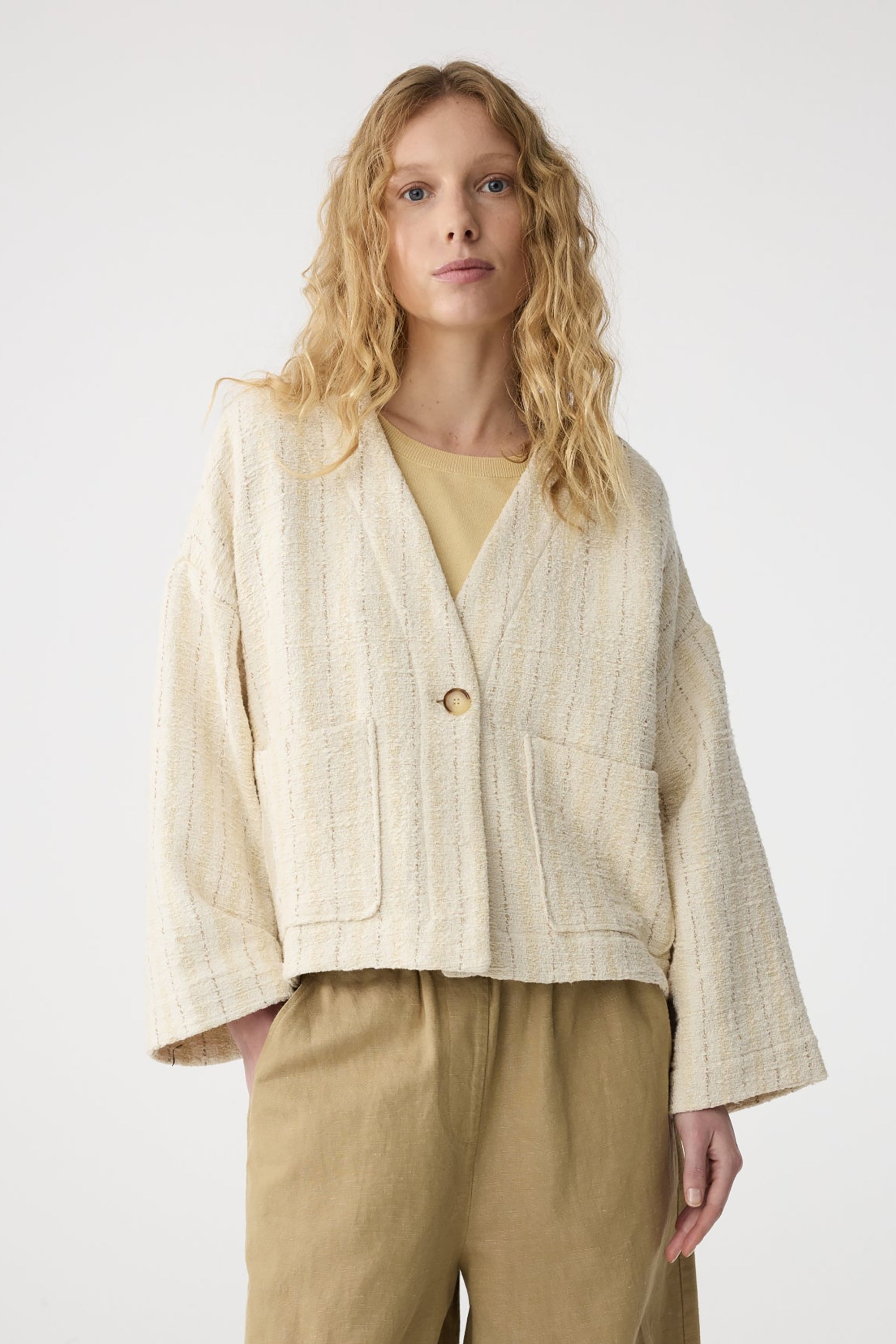 Flores Jacket - Ivory
