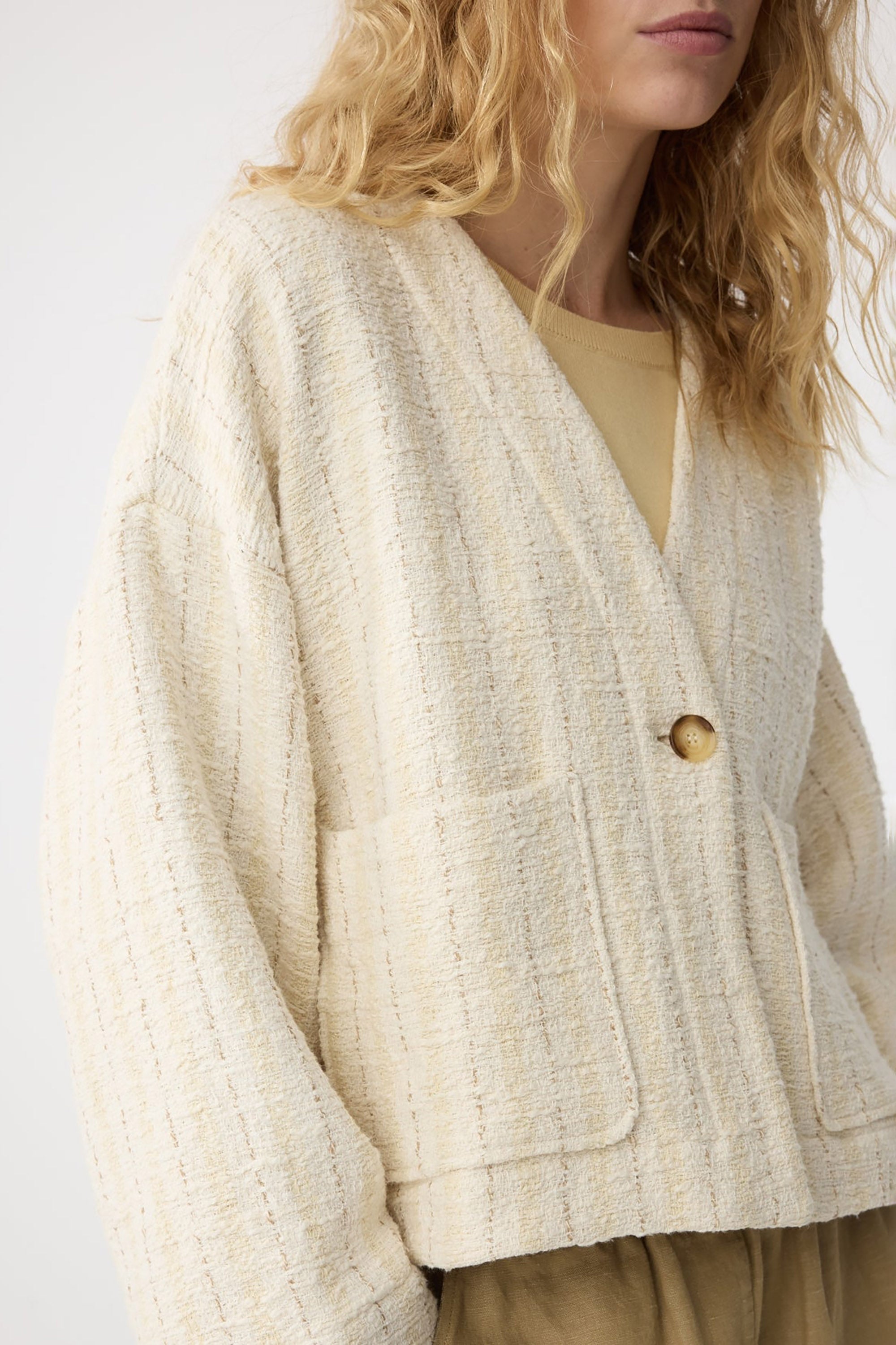 Flores Jacket - Ivory