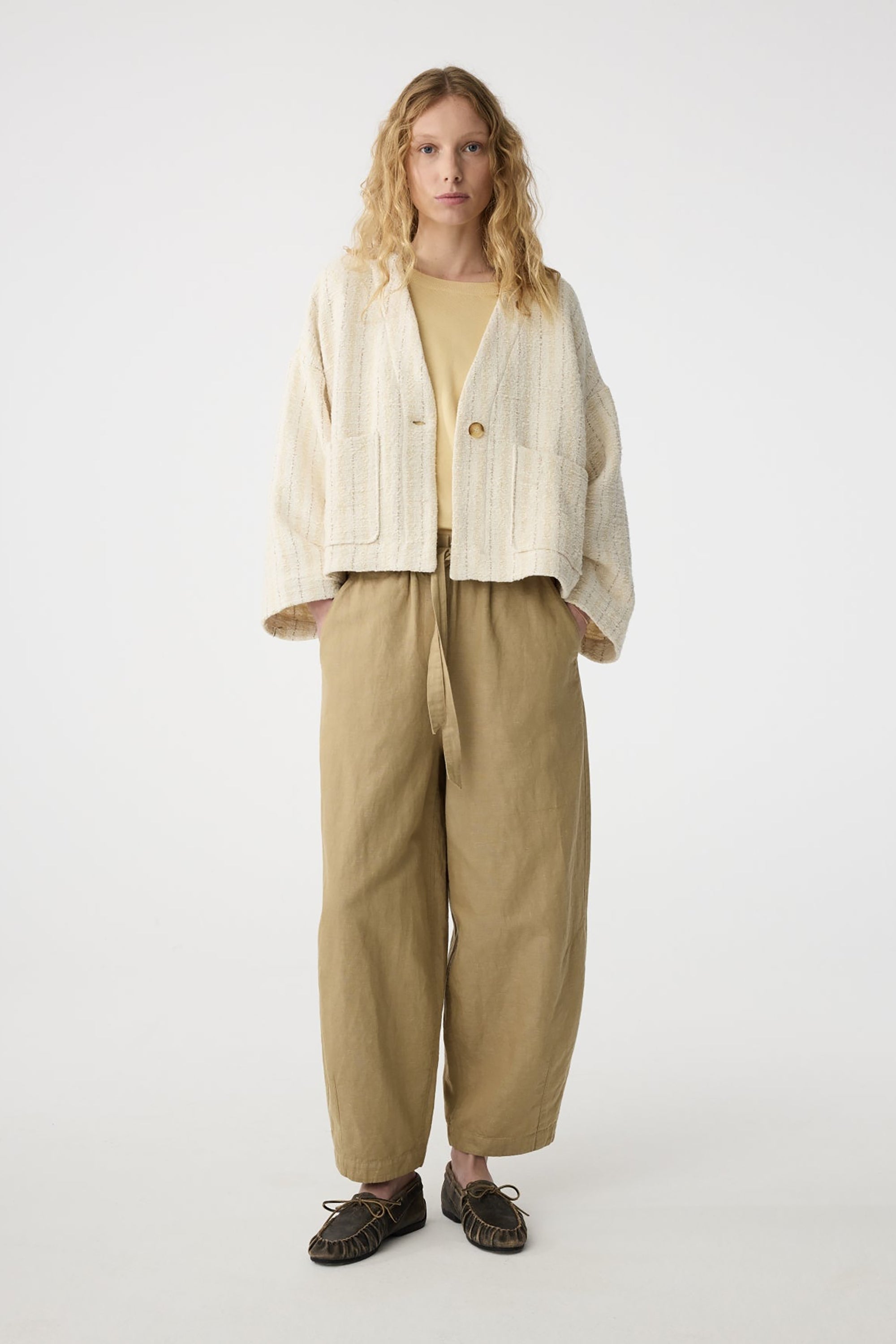 Flores Jacket - Ivory