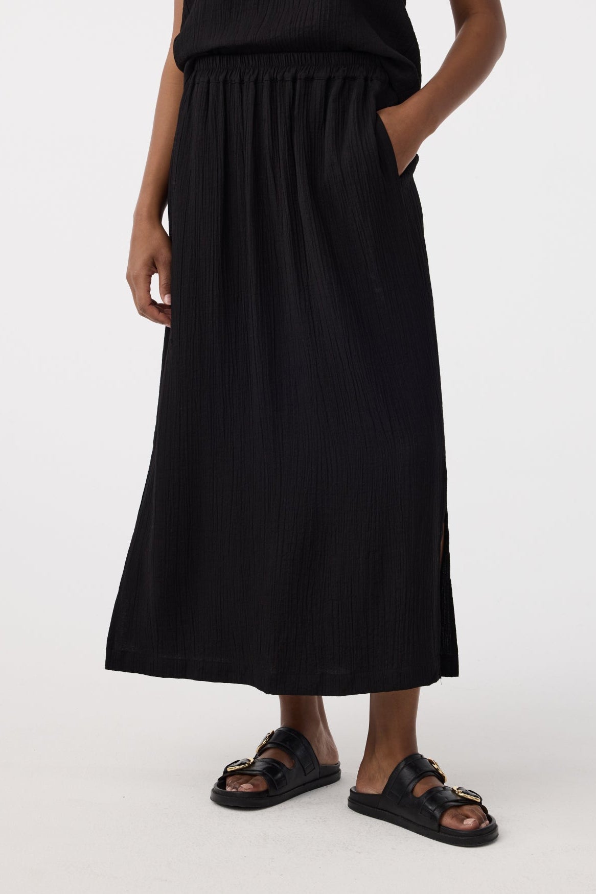 Knit-Ted Cato Skirt, Black
