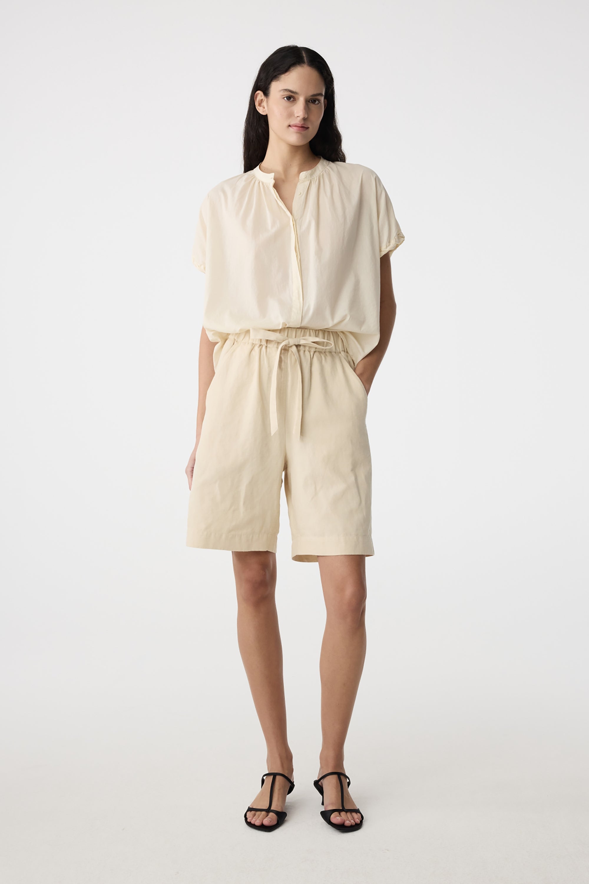 Lotus Blouse - Ivory