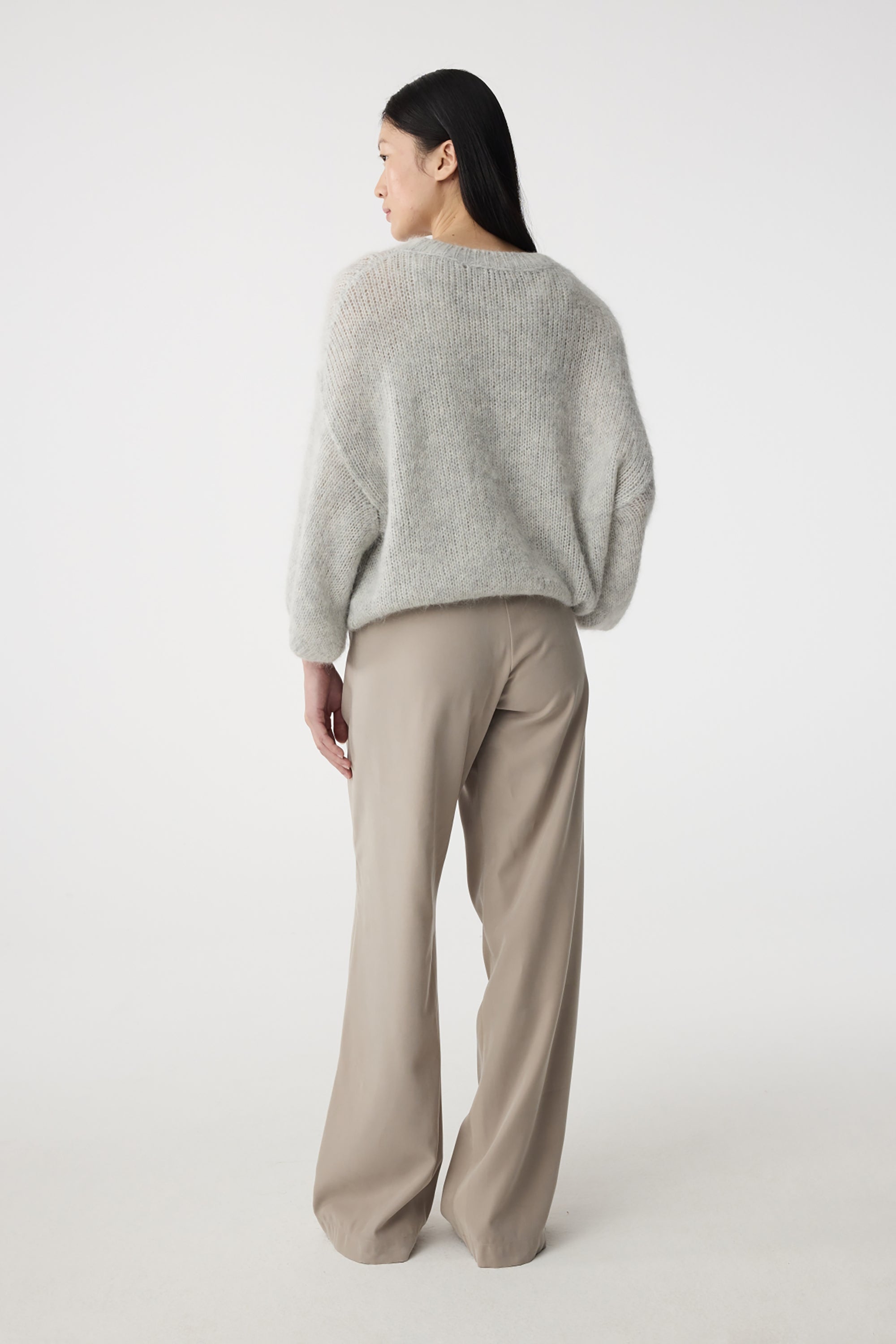 Mell Pullover - Grey Melange