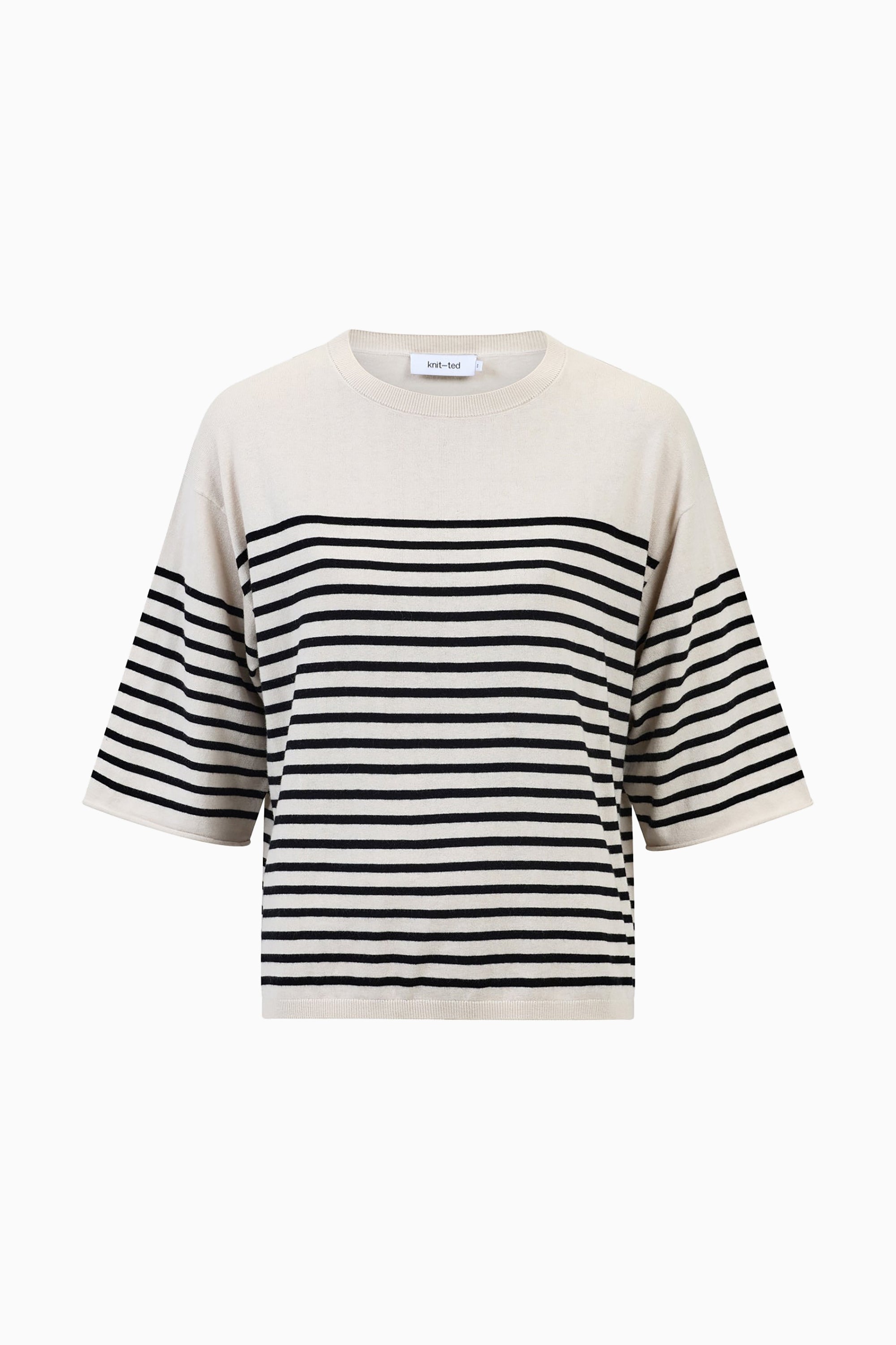 Merle T-Shirt - Creme Stripe
