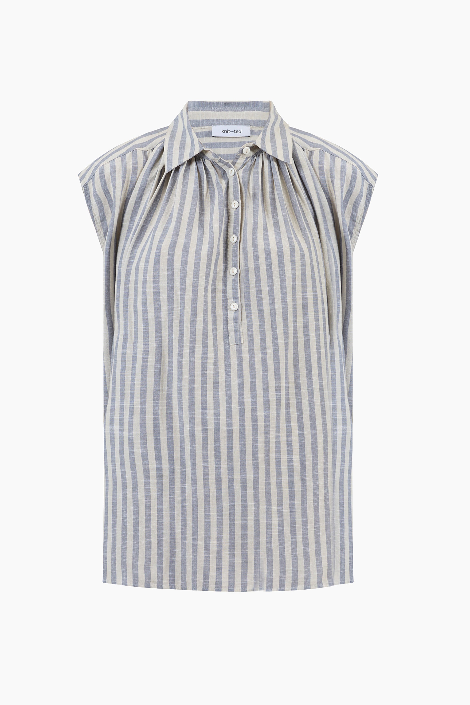 Rose Blouse - Blue