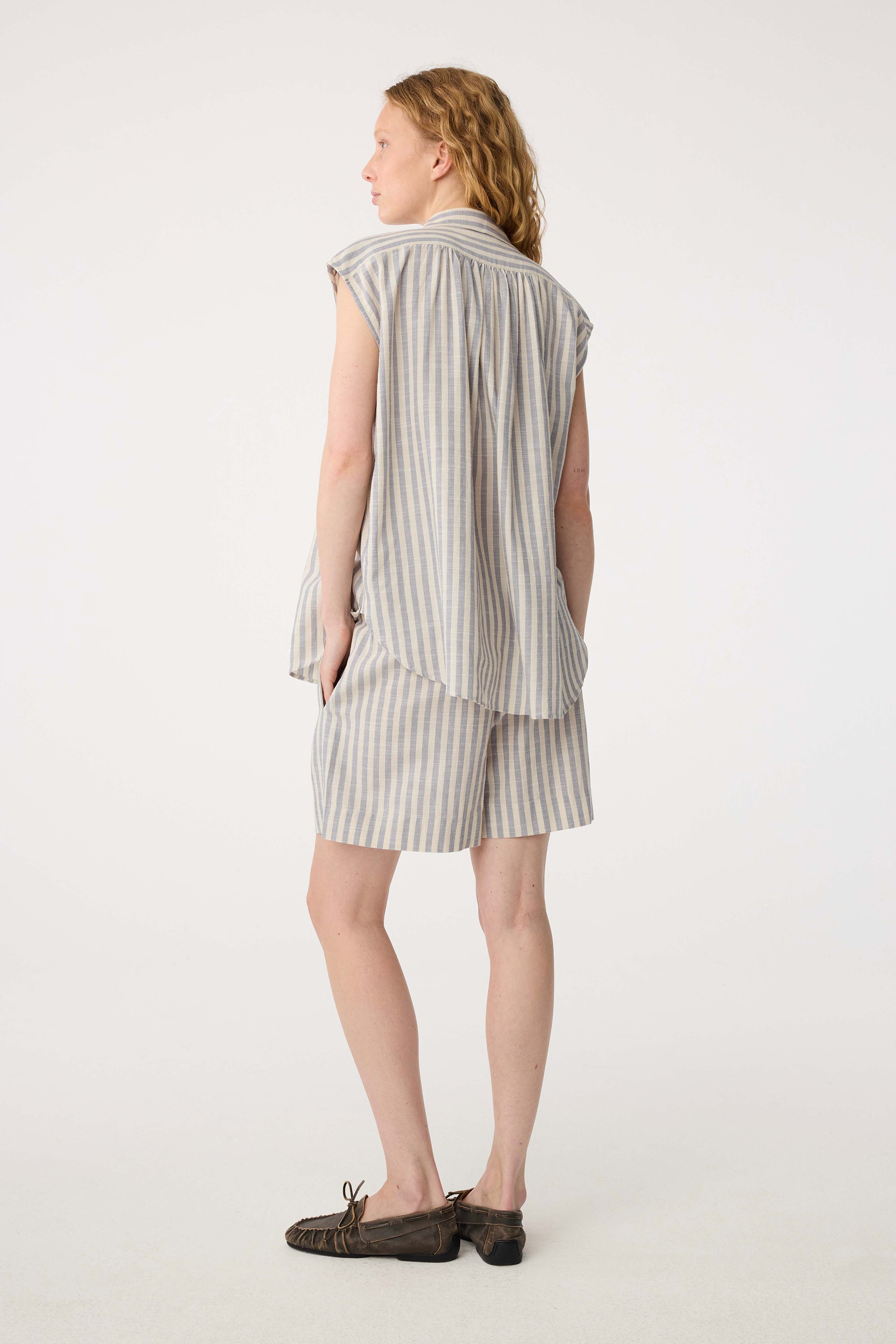 Rose Blouse - Blue