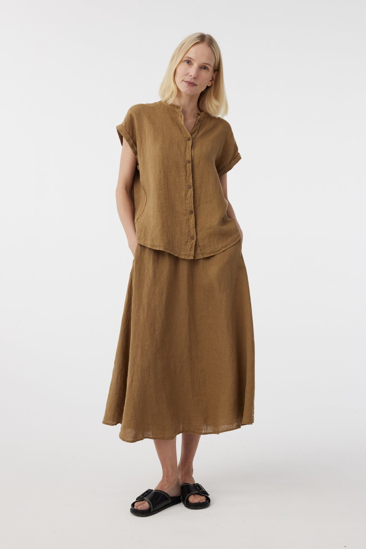 Rumi Blouse - Camel - RUM Amsterdam