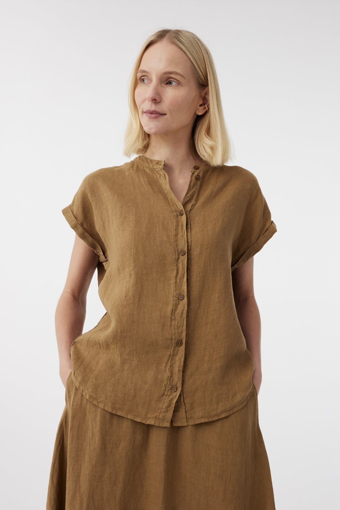 Rumi Blouse - Camel - RUM Amsterdam