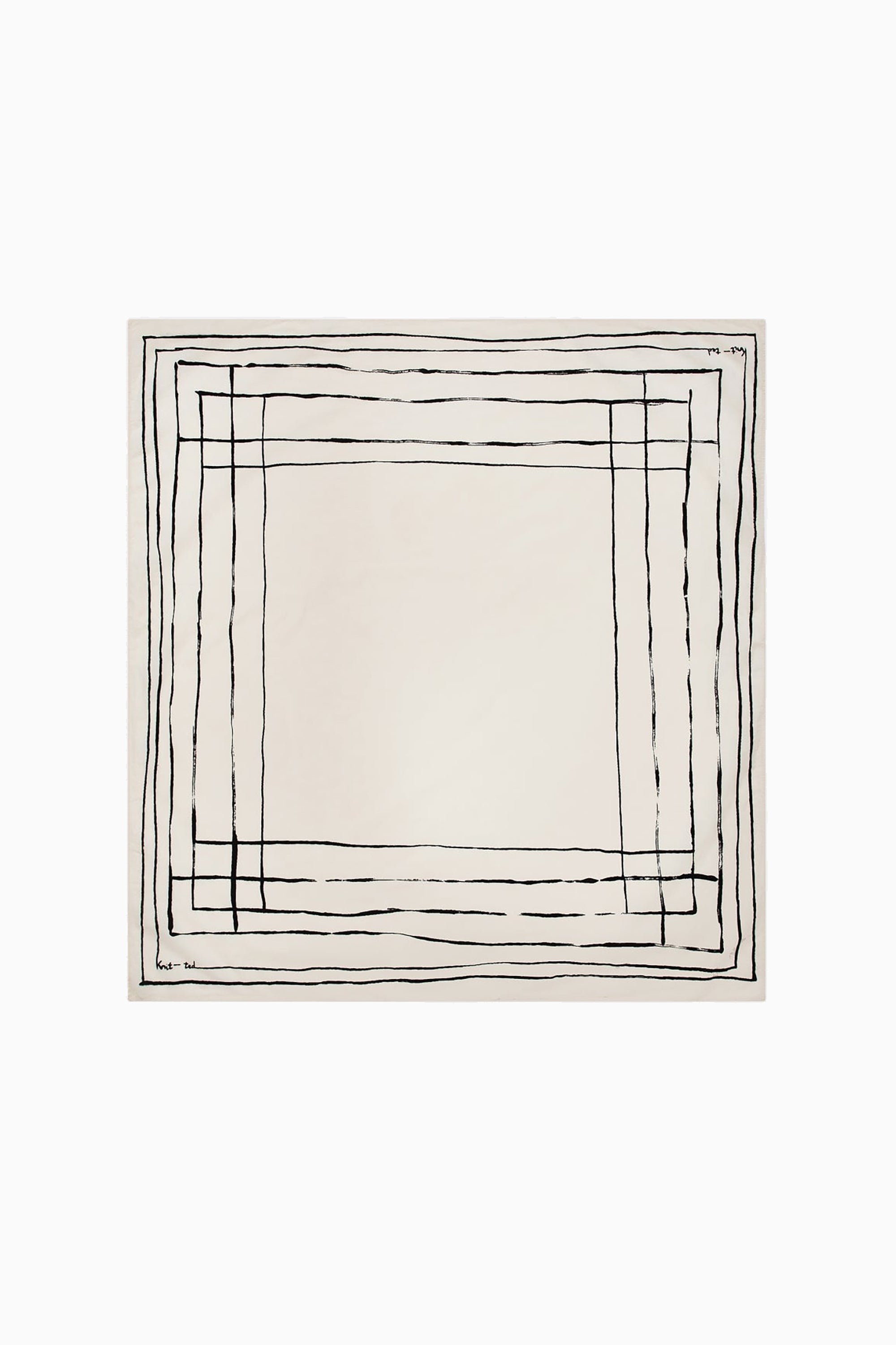 Scarlet Scarf - Ivory