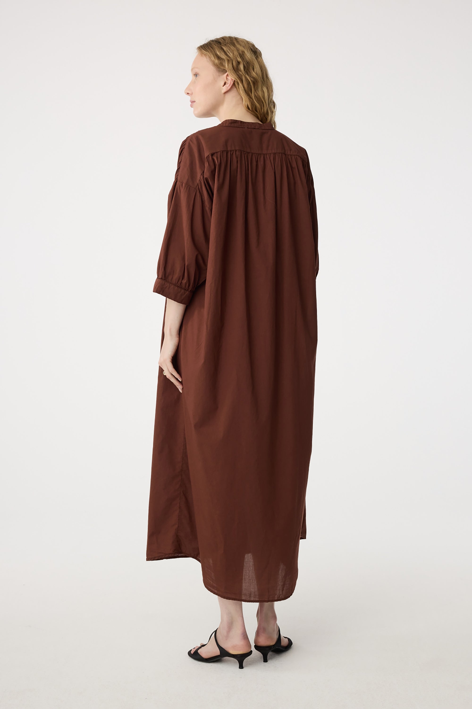 Wilma Dress - Mid Brown - RUM Amsterdam