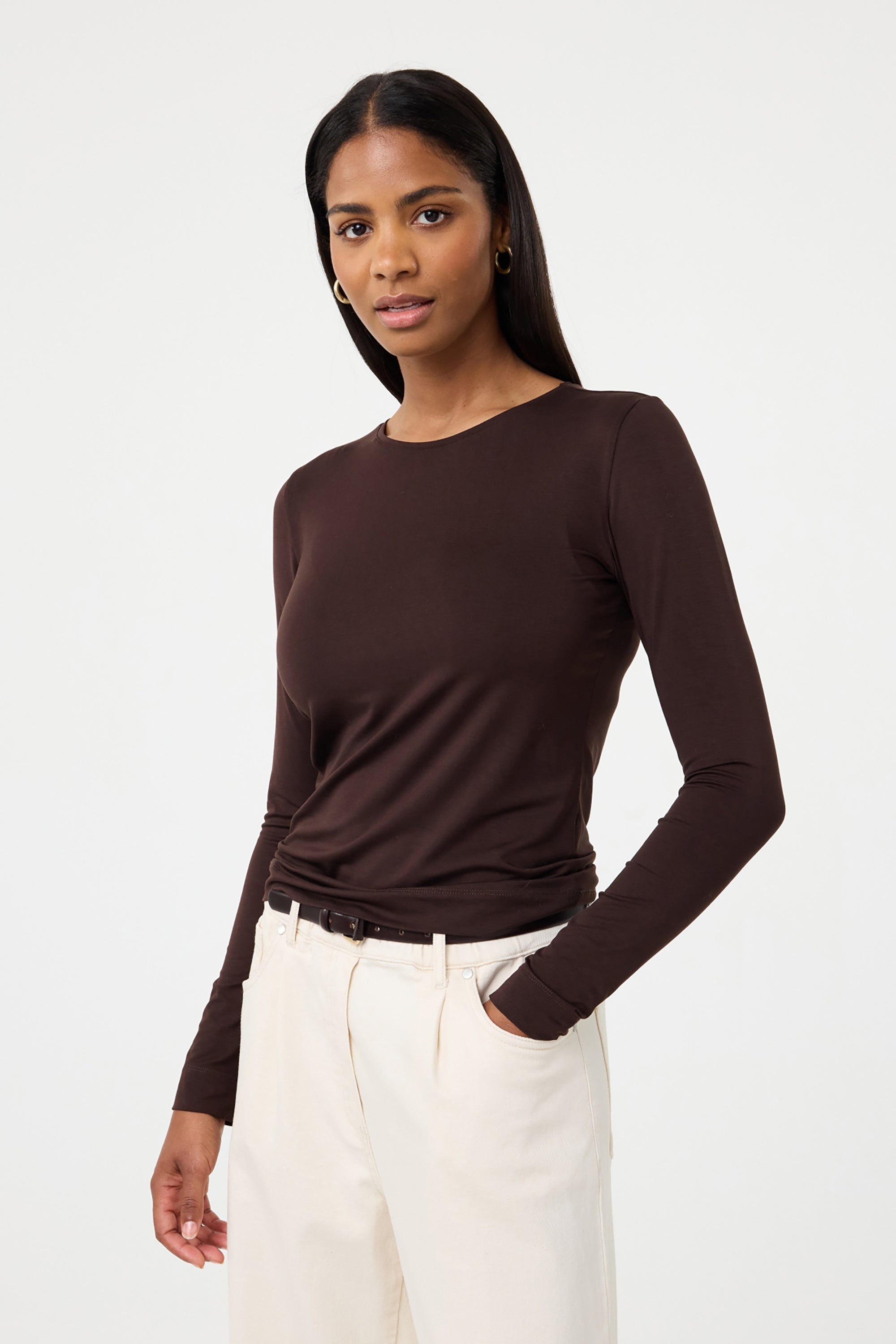 Zoe Top - Choco - RUM Amsterdam
