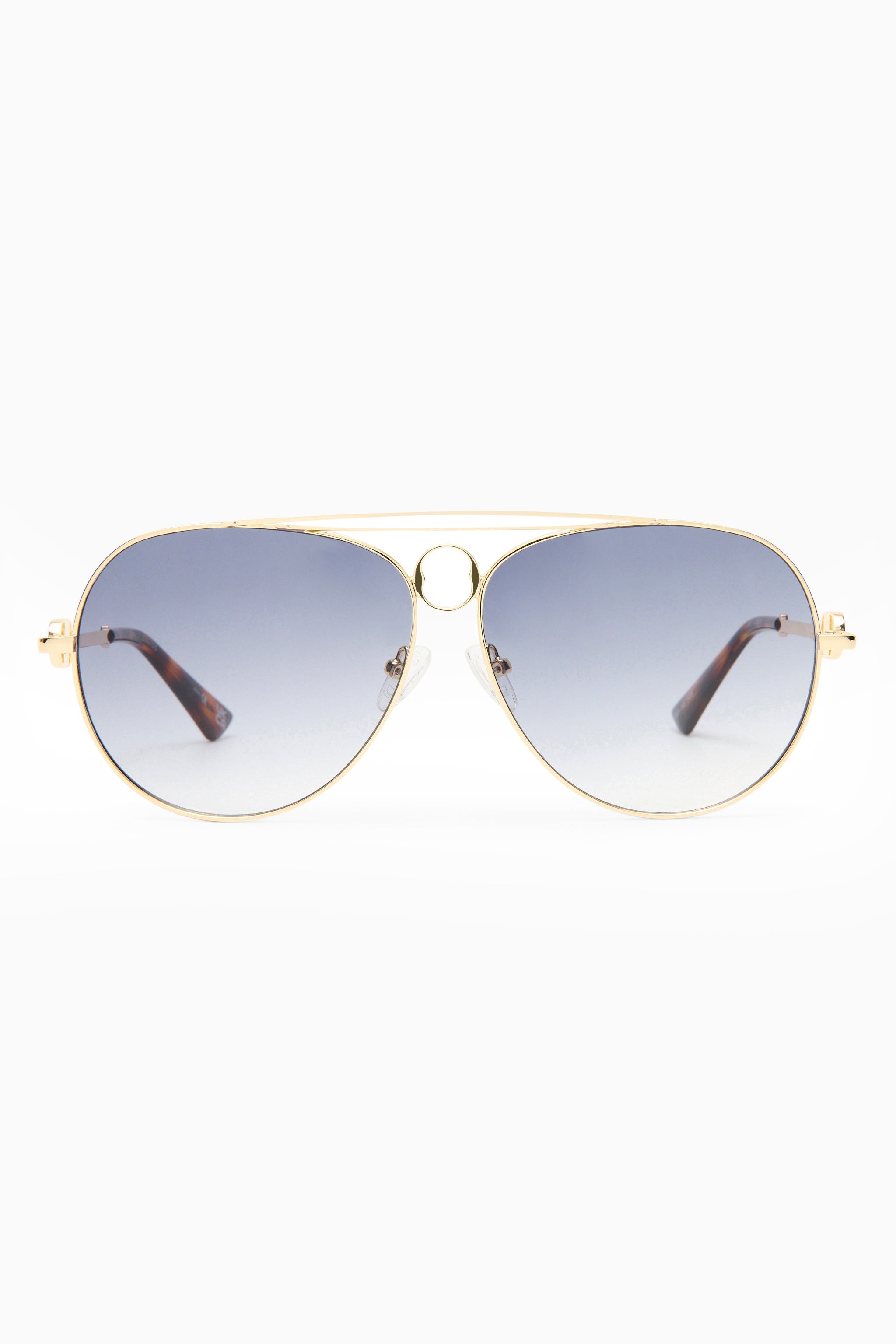 Abracadabra Sunglasses - Bright Gold w/ Smoke // Le Sustain