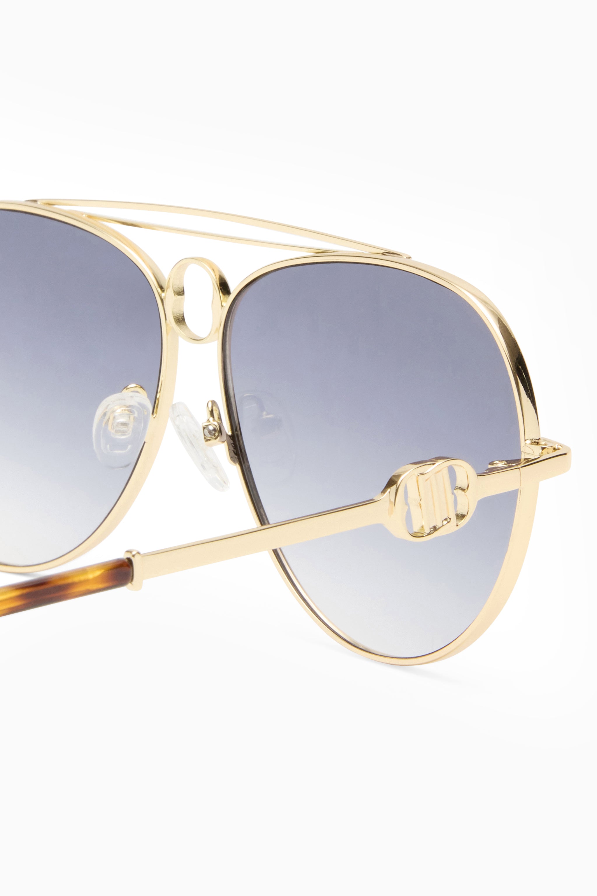 Abracadabra Sunglasses - Bright Gold w/ Smoke // Le Sustain