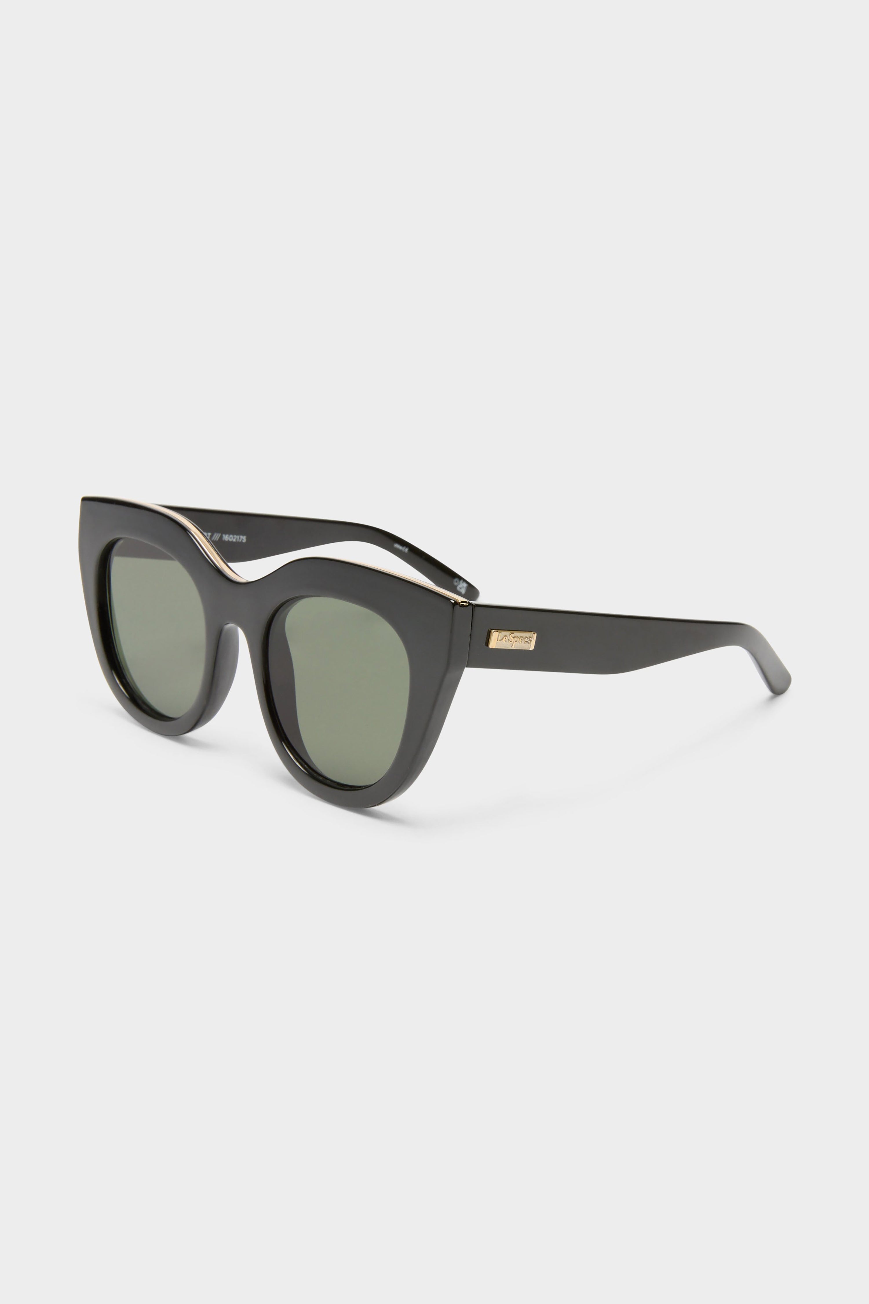 Air Heart Sunglasses - Black/Gold