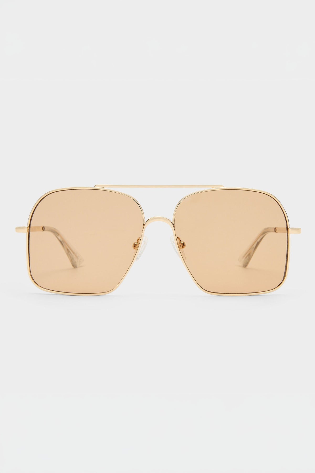 Civelle Sunglasses - Bright Gold w/ Tan Tint
