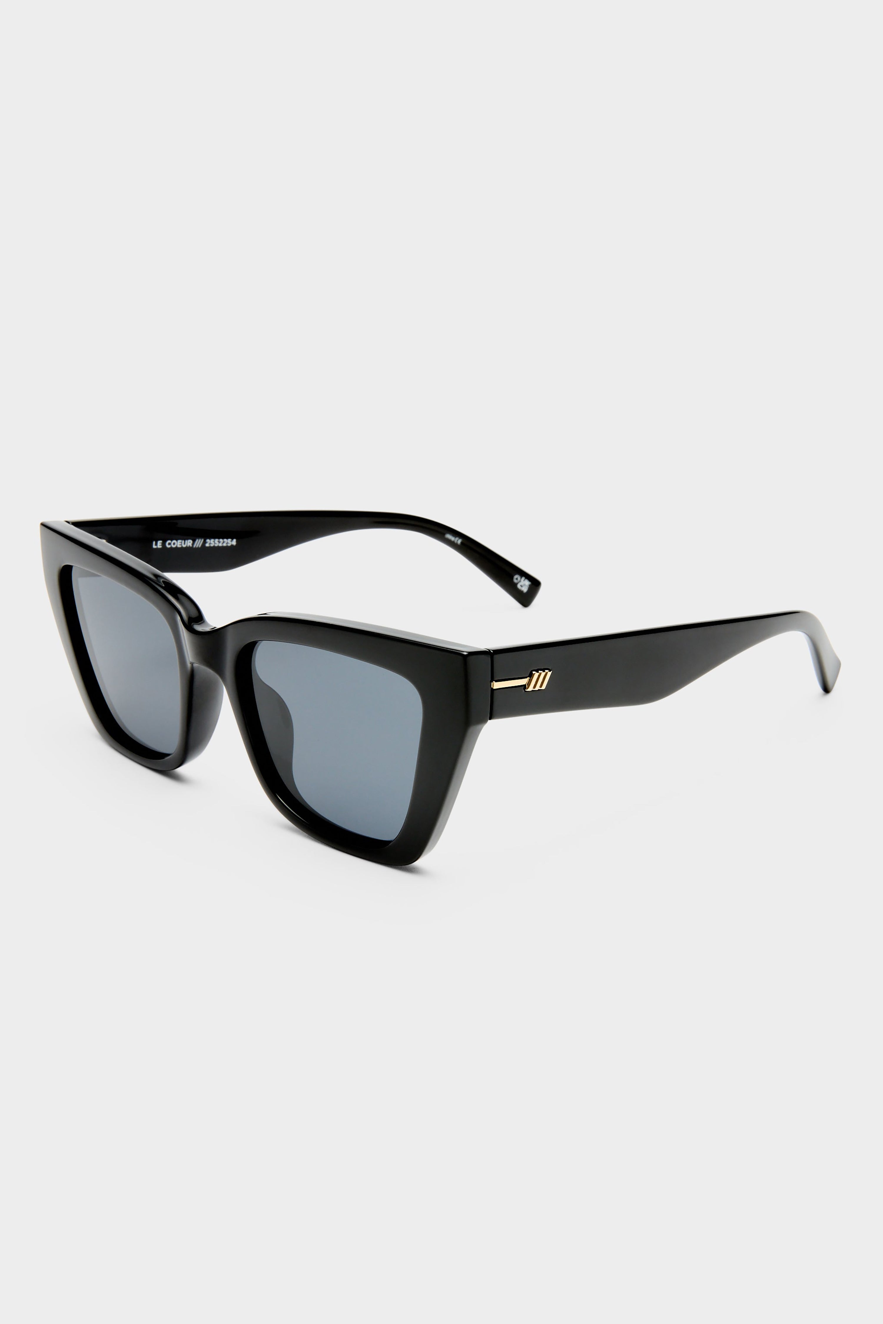Le Coeur Sunglasses - Black *Polarized*