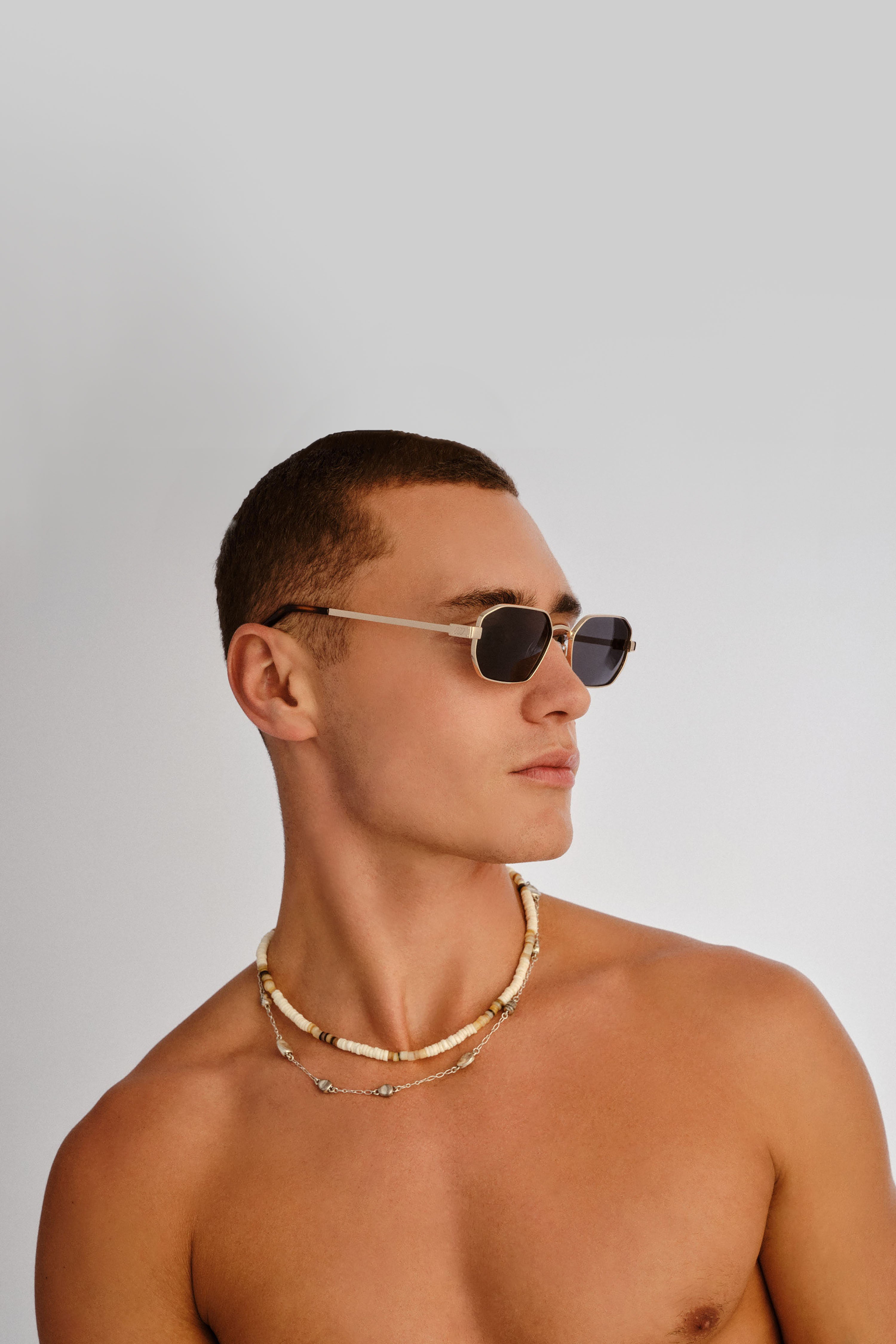 Mythic Sunglasses - Gold *Polarized* // Le Sustain
