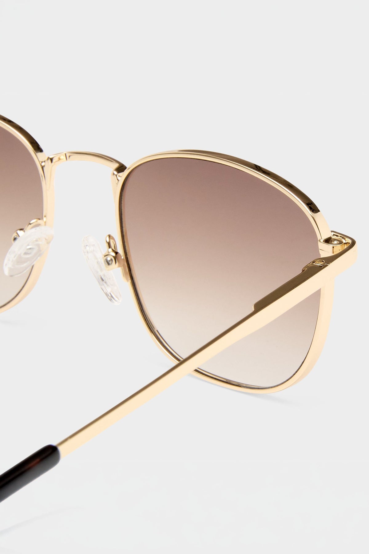 Neptune Deux Sunglasses - Gold w/ Brown Grad