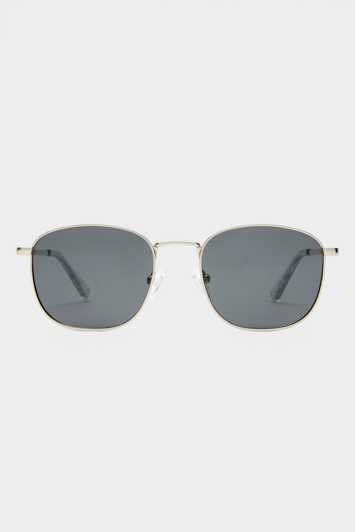 Neptune Deux Sunglasses - Silver w/ Smoke Mono