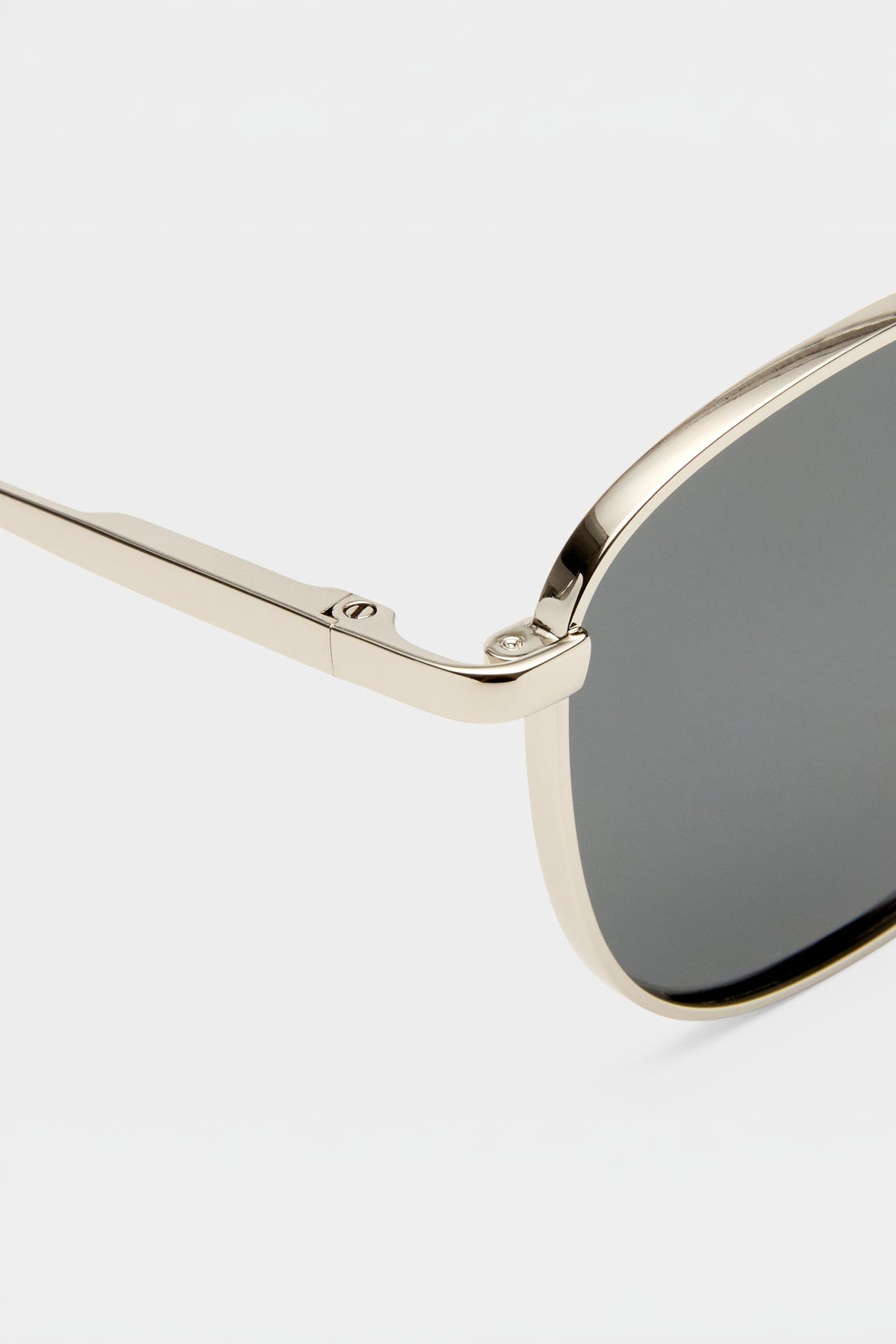 Neptune Deux Sunglasses - Silver w/ Smoke Mono