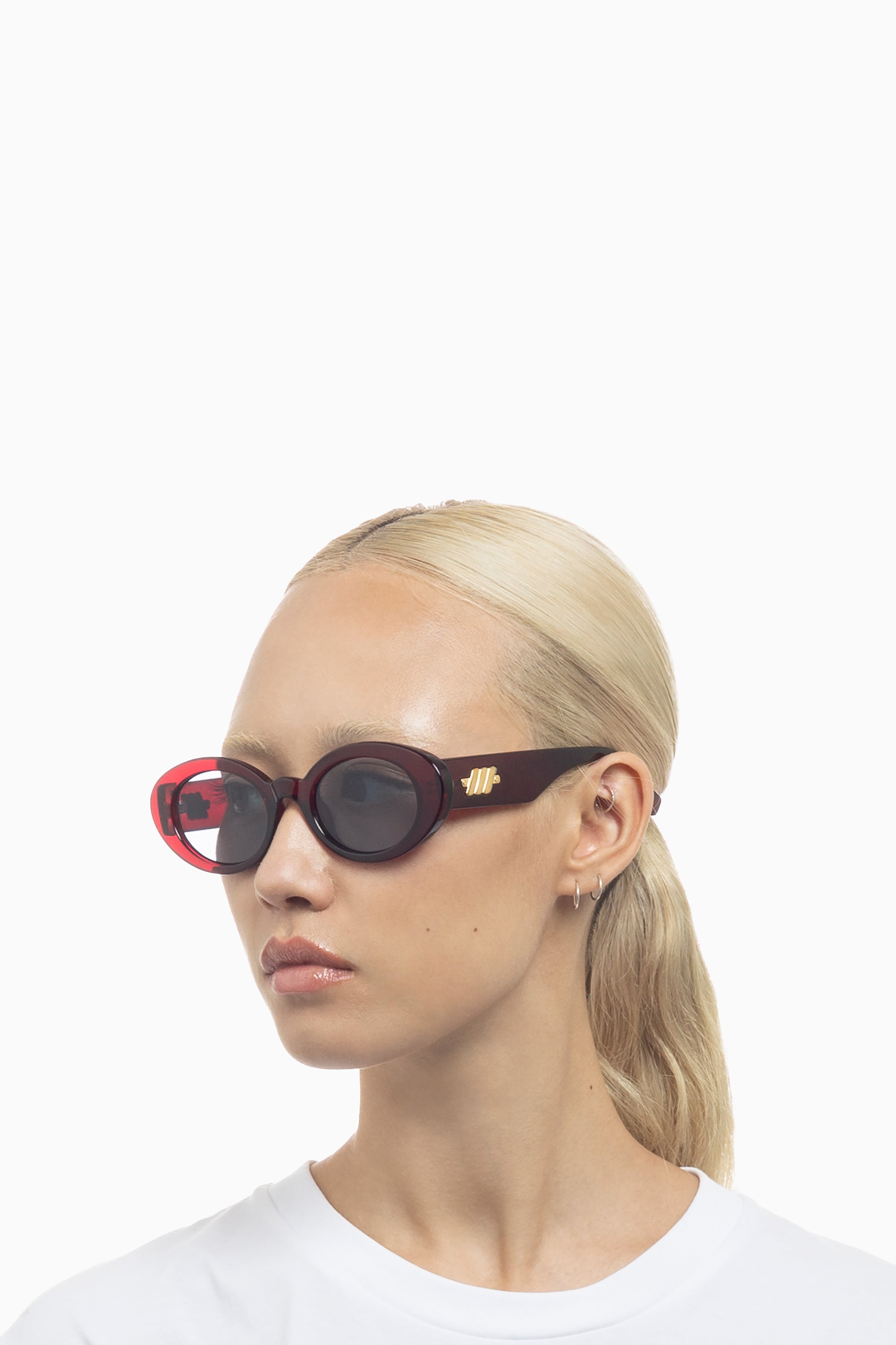 Nouveau Vie Sunglasses - Ruby