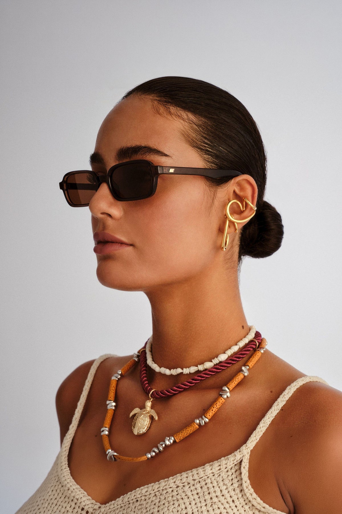 Pilferer Sunglasses - Cocoa w/ Brown Mono
