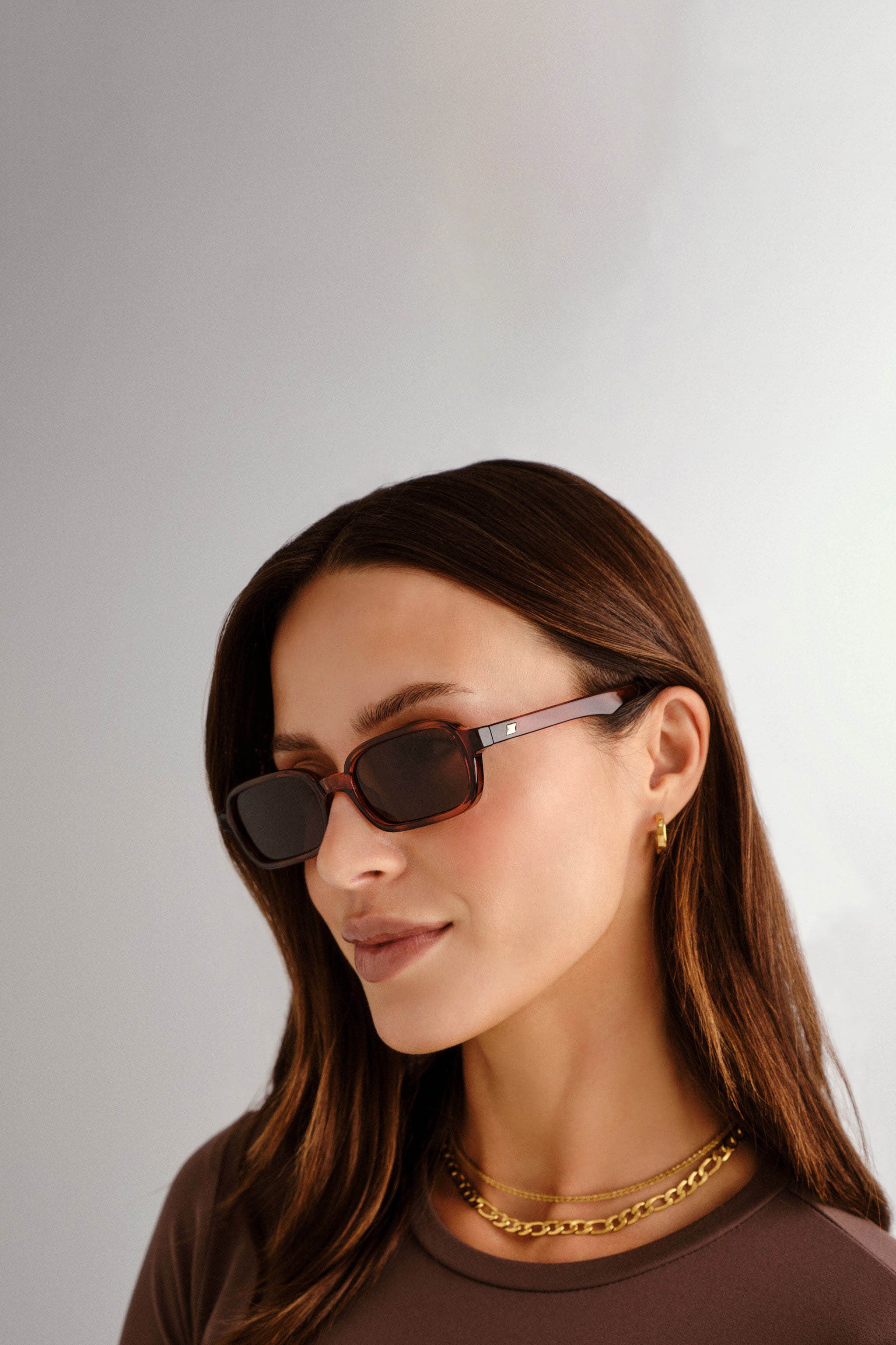 Pilferer Sunglasses - Toffee Tort w/ Brown Mono Lens - RUM Amsterdam
