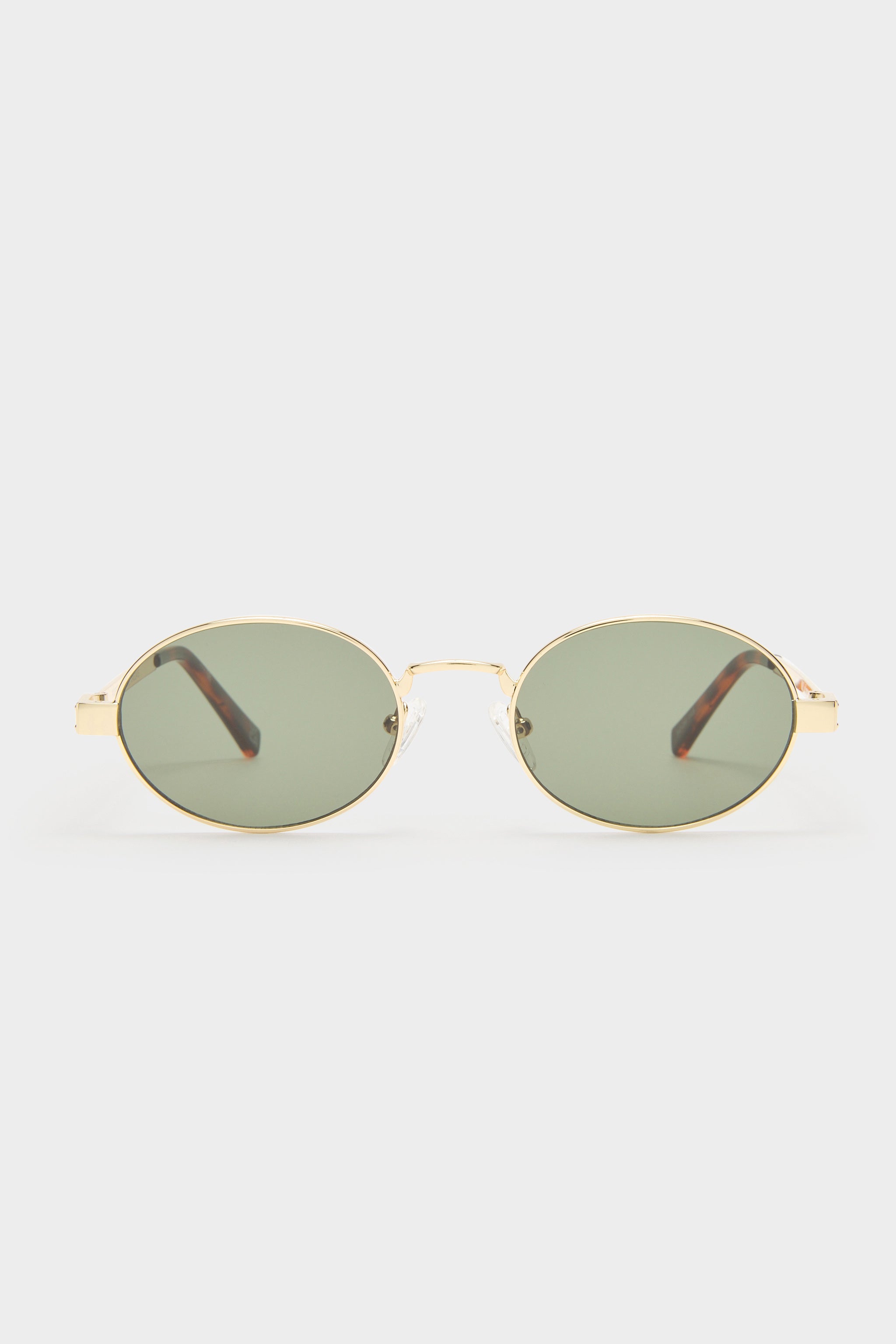 Poseidon Deux Sunglasses - Gold w/ Khaki Mono Lens - RUM Amsterdam