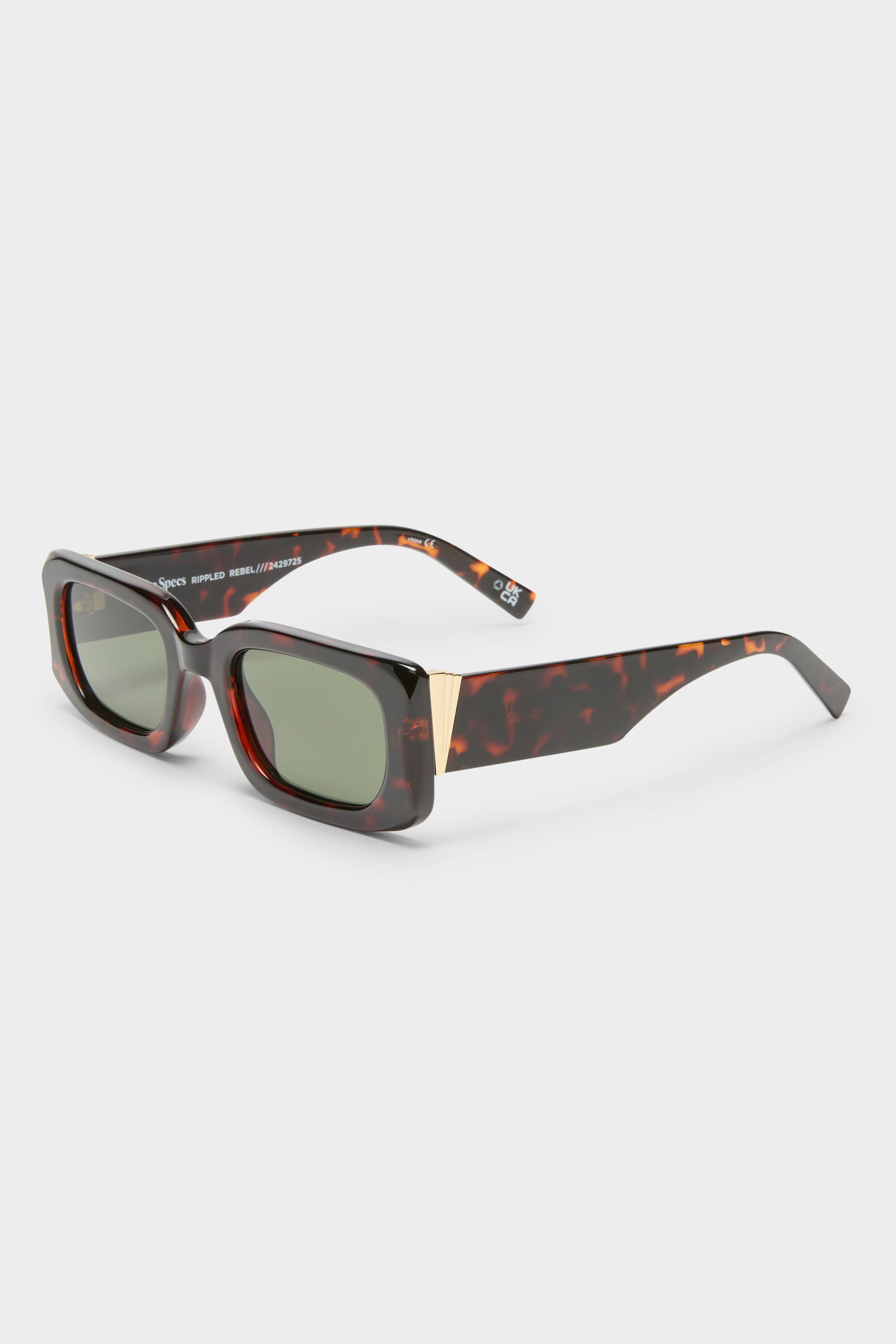 Rippled Rebel Sunglasses - Tort // Le Sustain