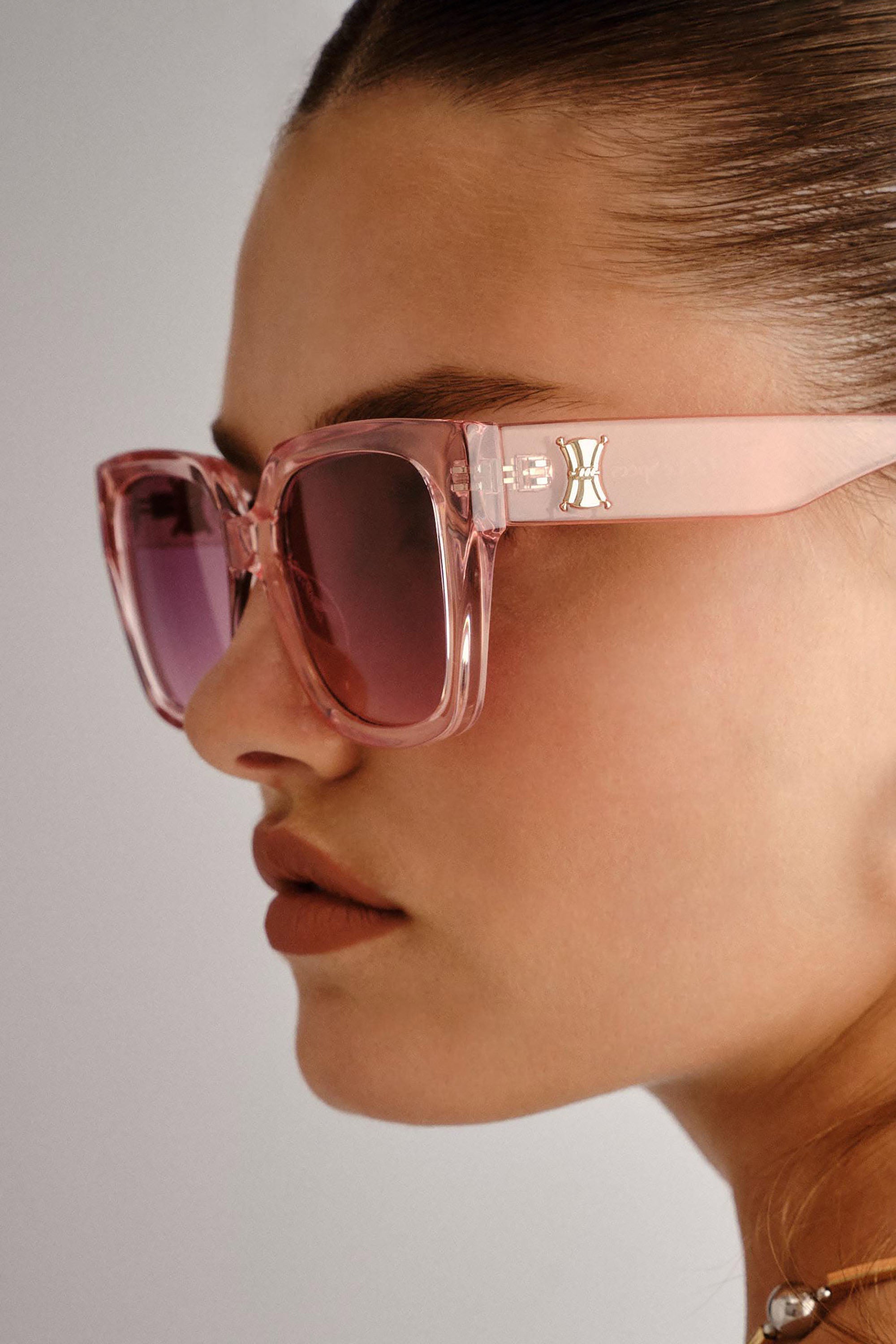 The Illusion Sunglasses - French Rose