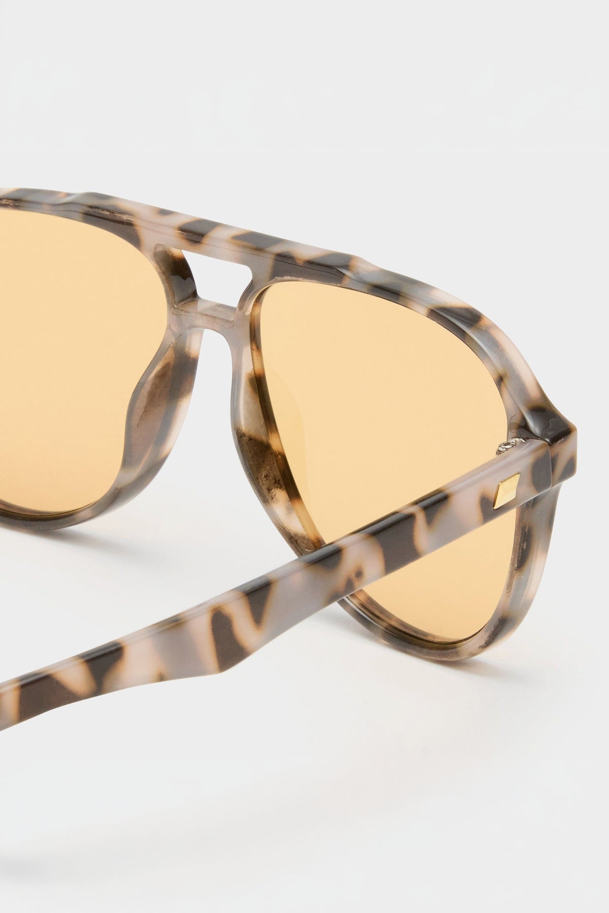 Tragic Magic Sunglasses - Cookie Tort w/ Mustard Mono