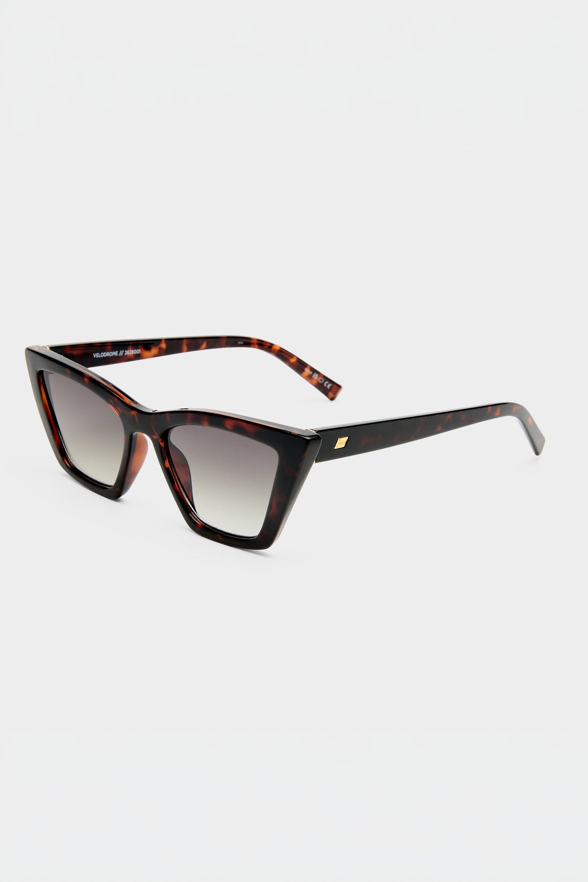 Velodrome Sunglasses - Dark Tort w/ Khaki Grad