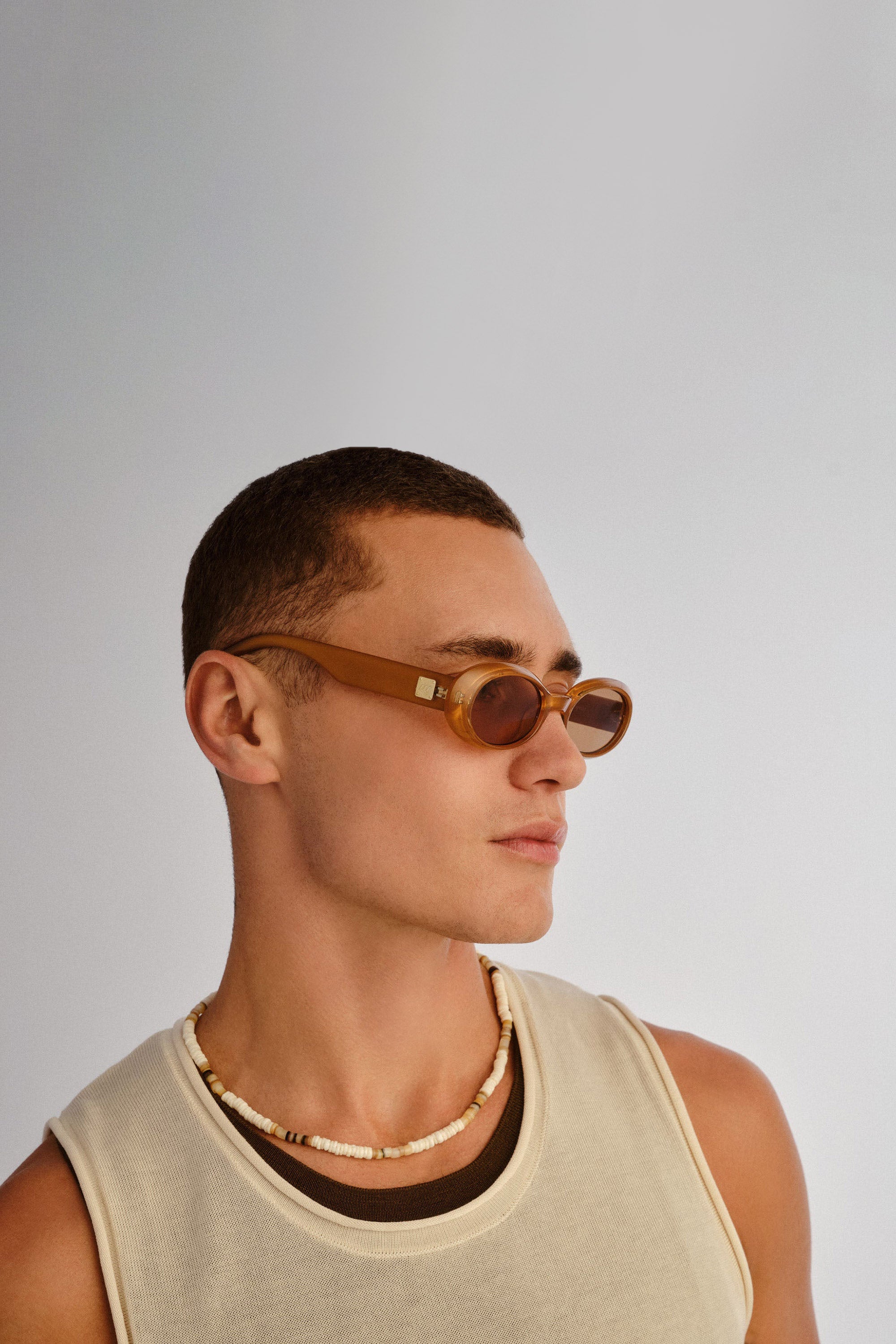 Work It! Sunglasses - Gold Pearl