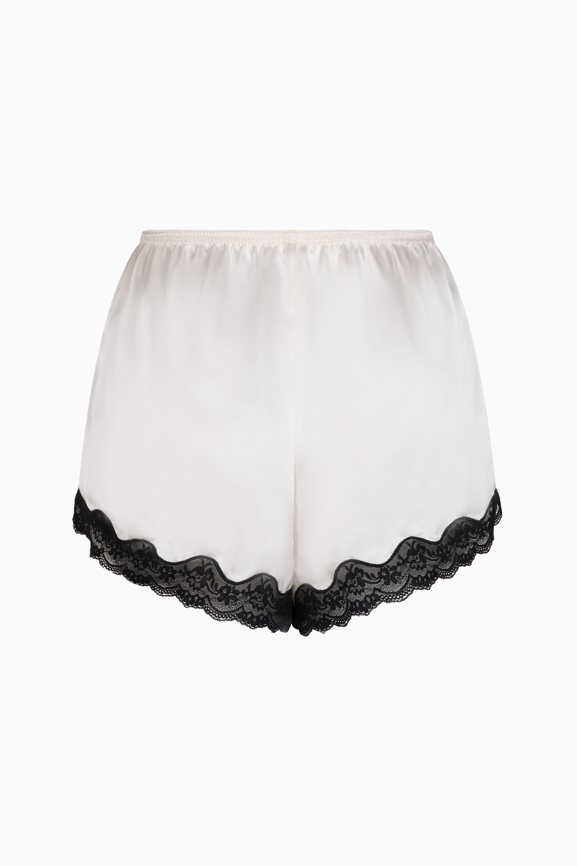 Brooke Comfy Silky Shorts - Off White