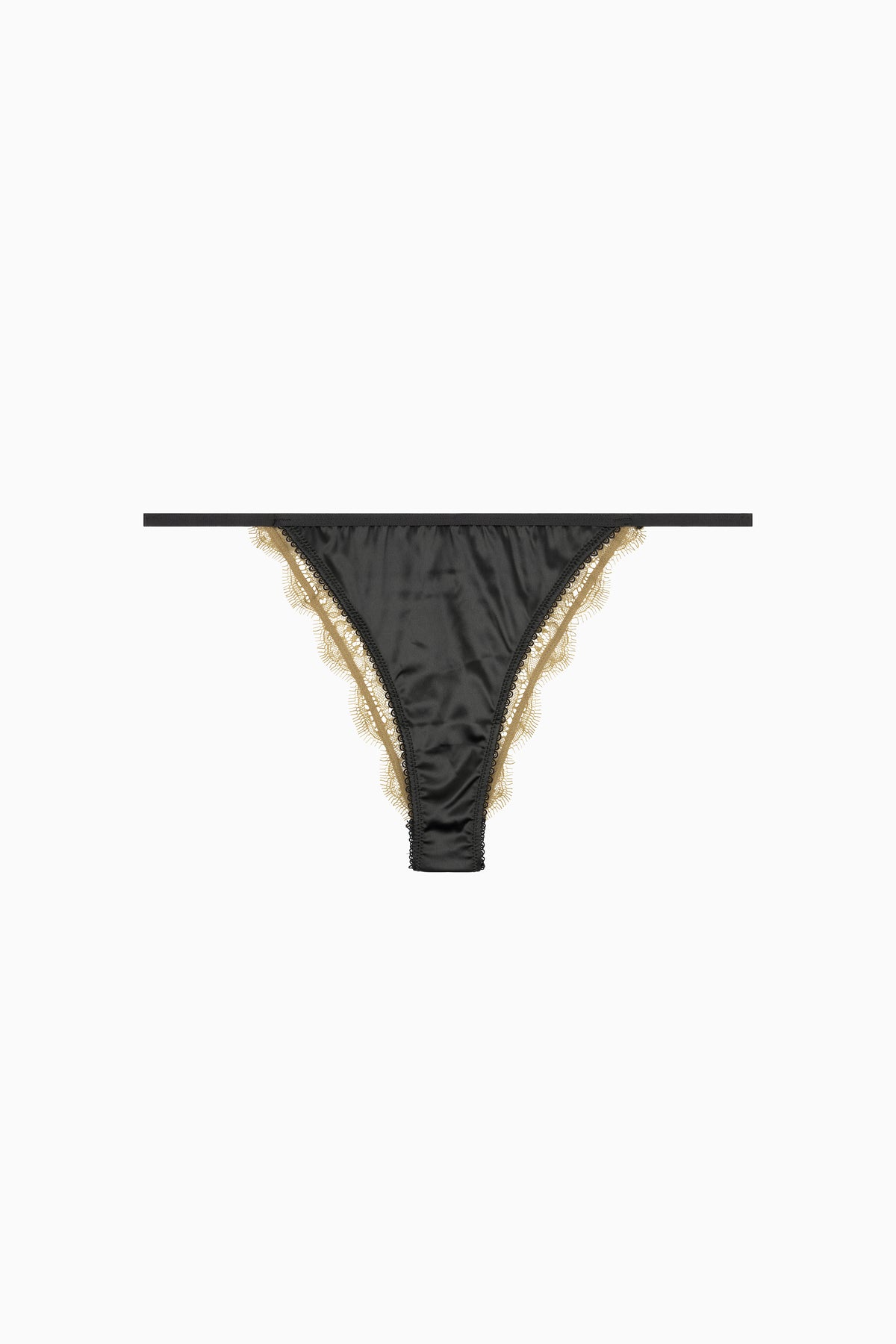 Charlotte Tanga-Style Briefs - Dark Green