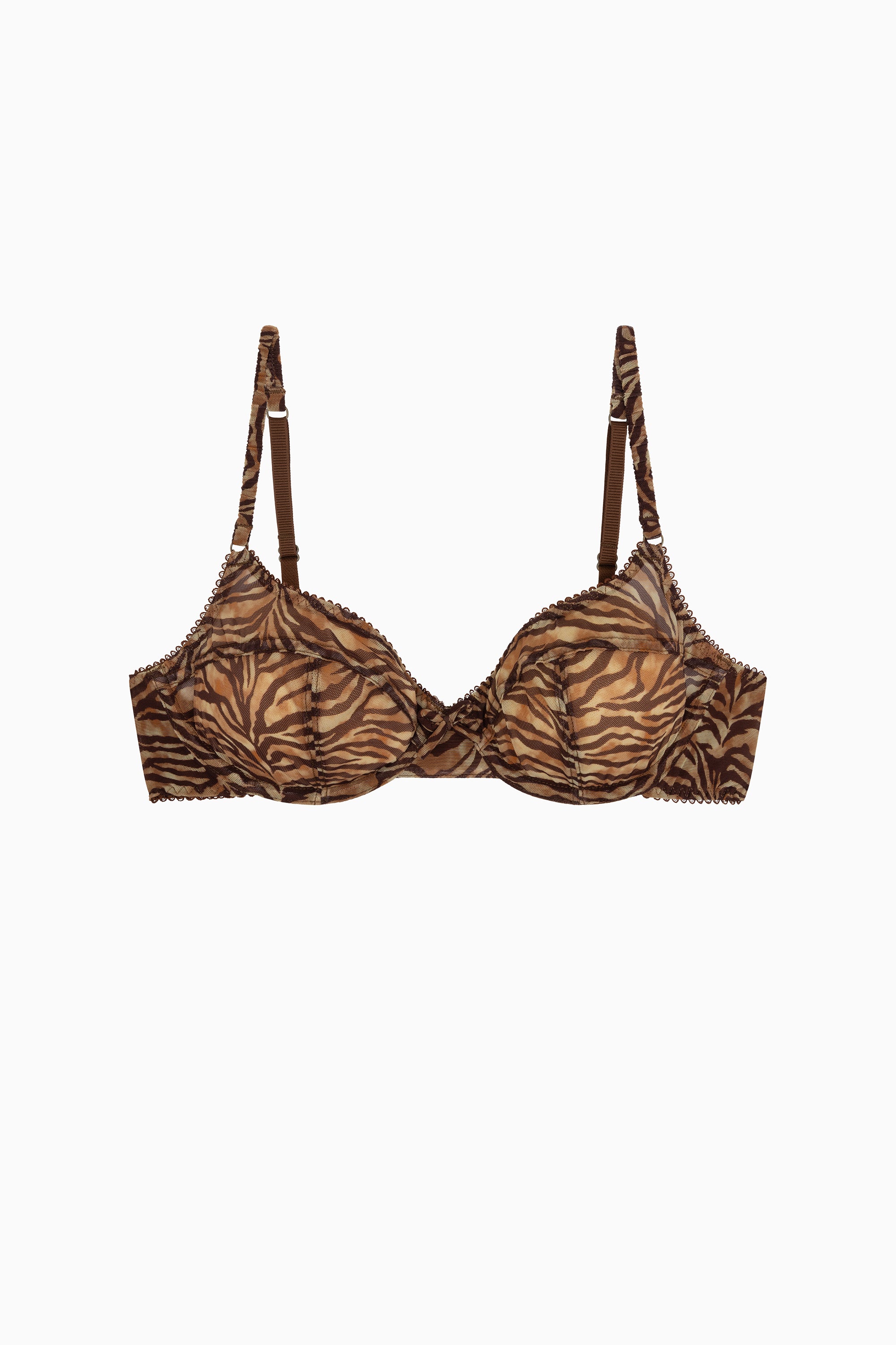 Romeo Elegant Wired Bra - Tiger