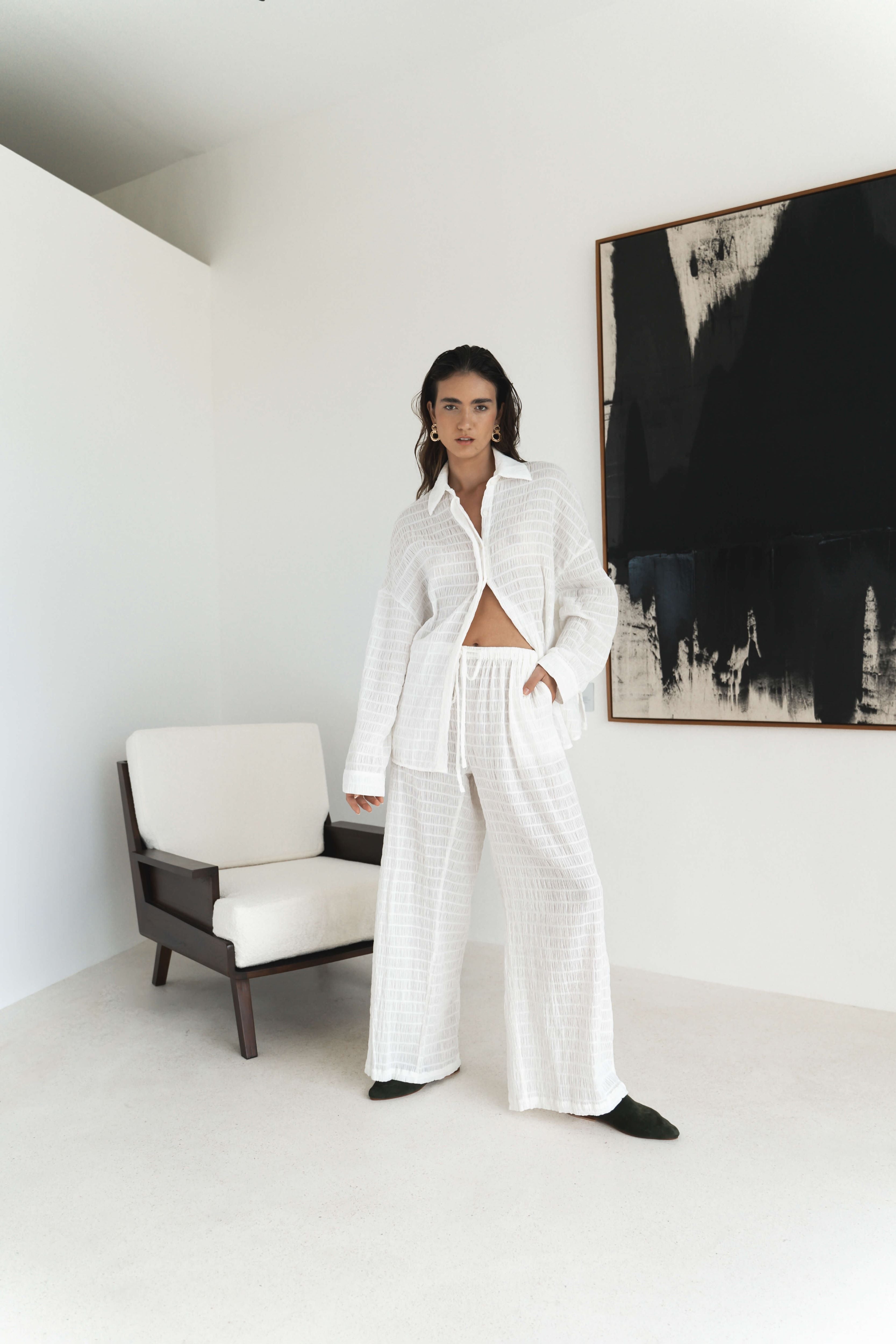 Josephine Shirt - White - RUM Amsterdam